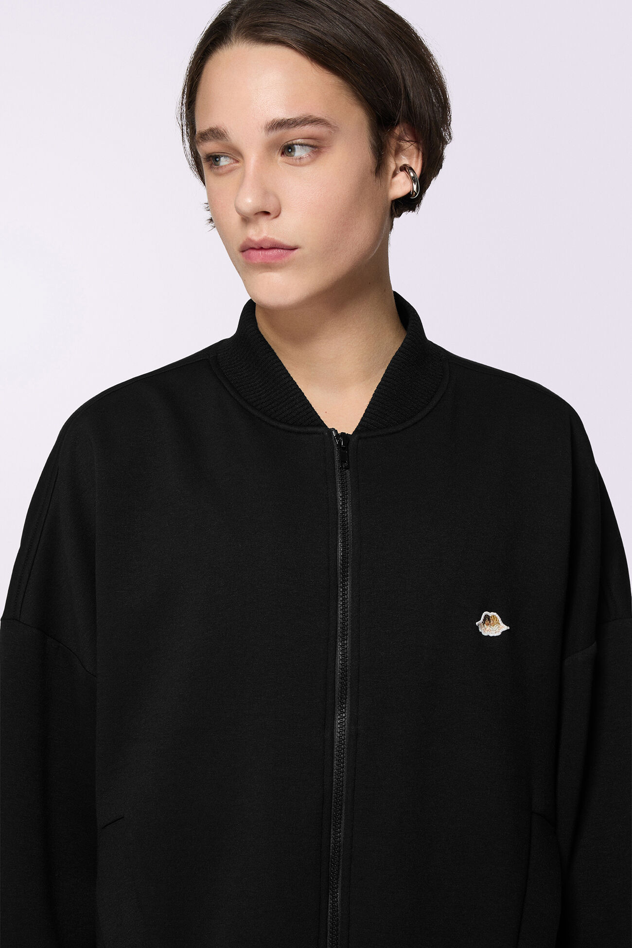 Unisex Angels Neoprene Jacket Black