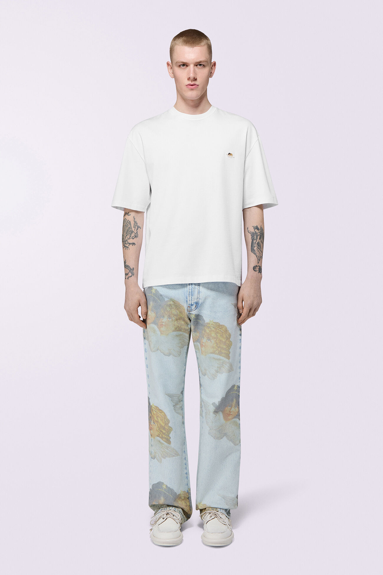 Angels Regular Fit Jeans Bleach Blue