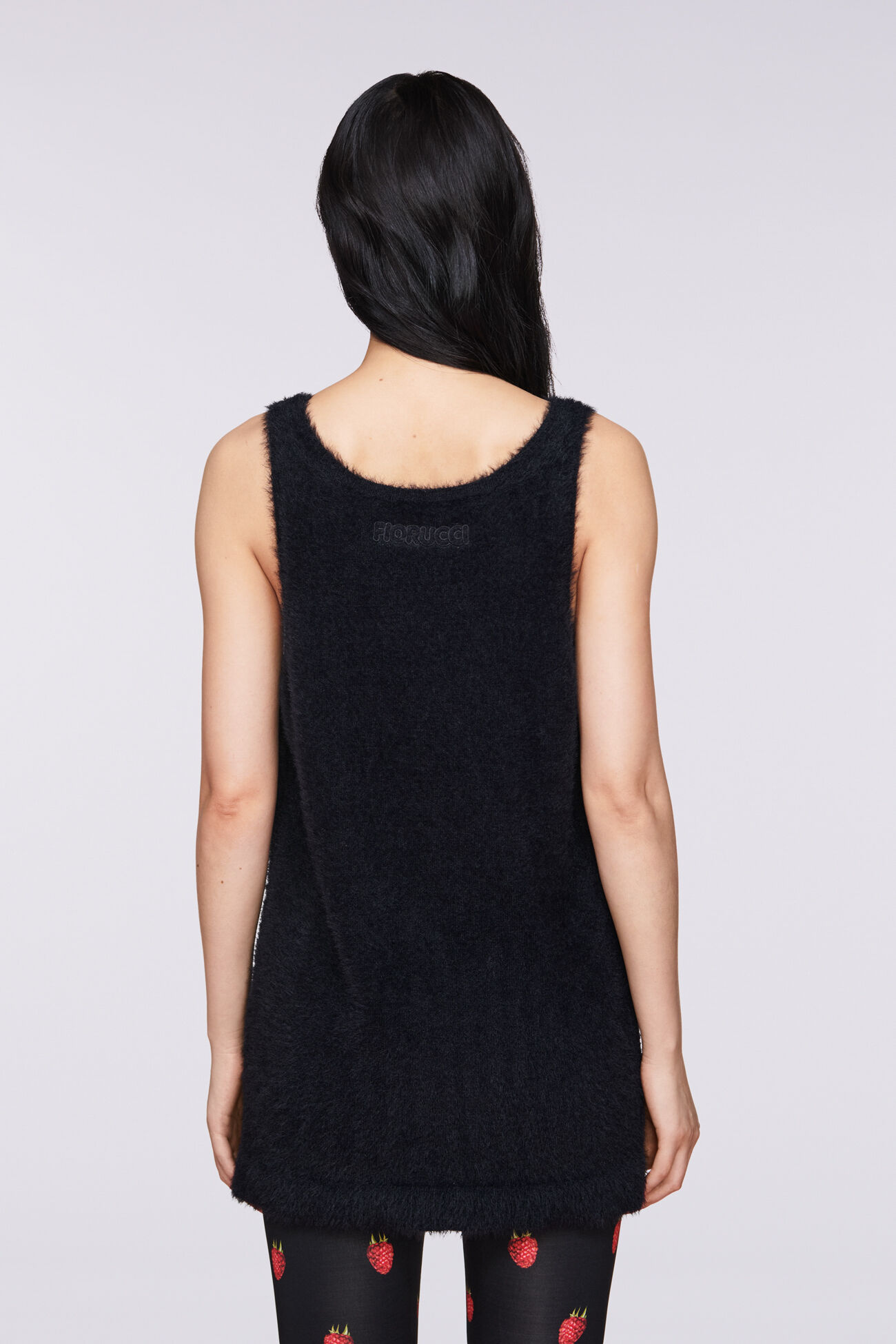 Angels Patch Tank Top Black