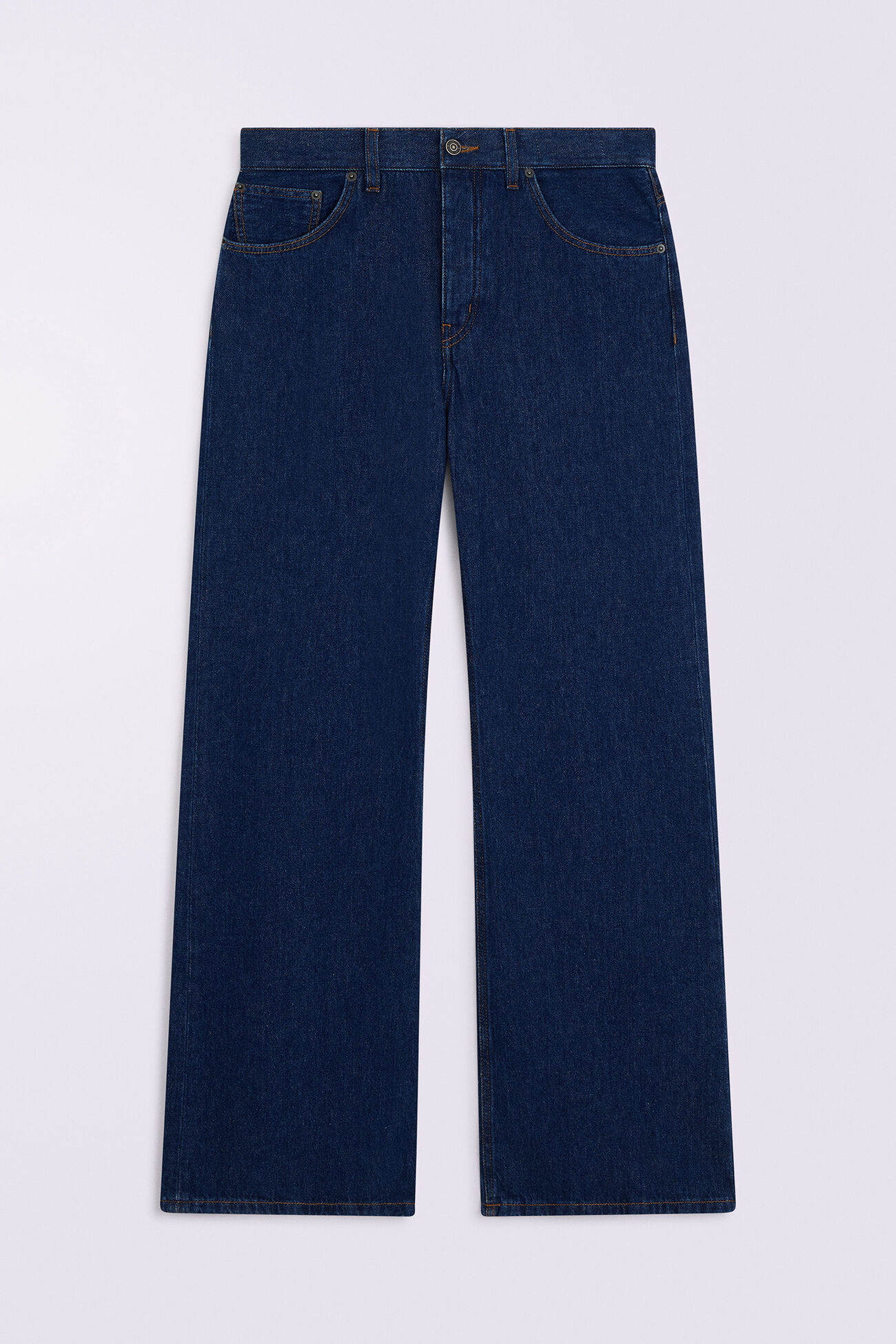 Wide Leg Jeans Deep Blue