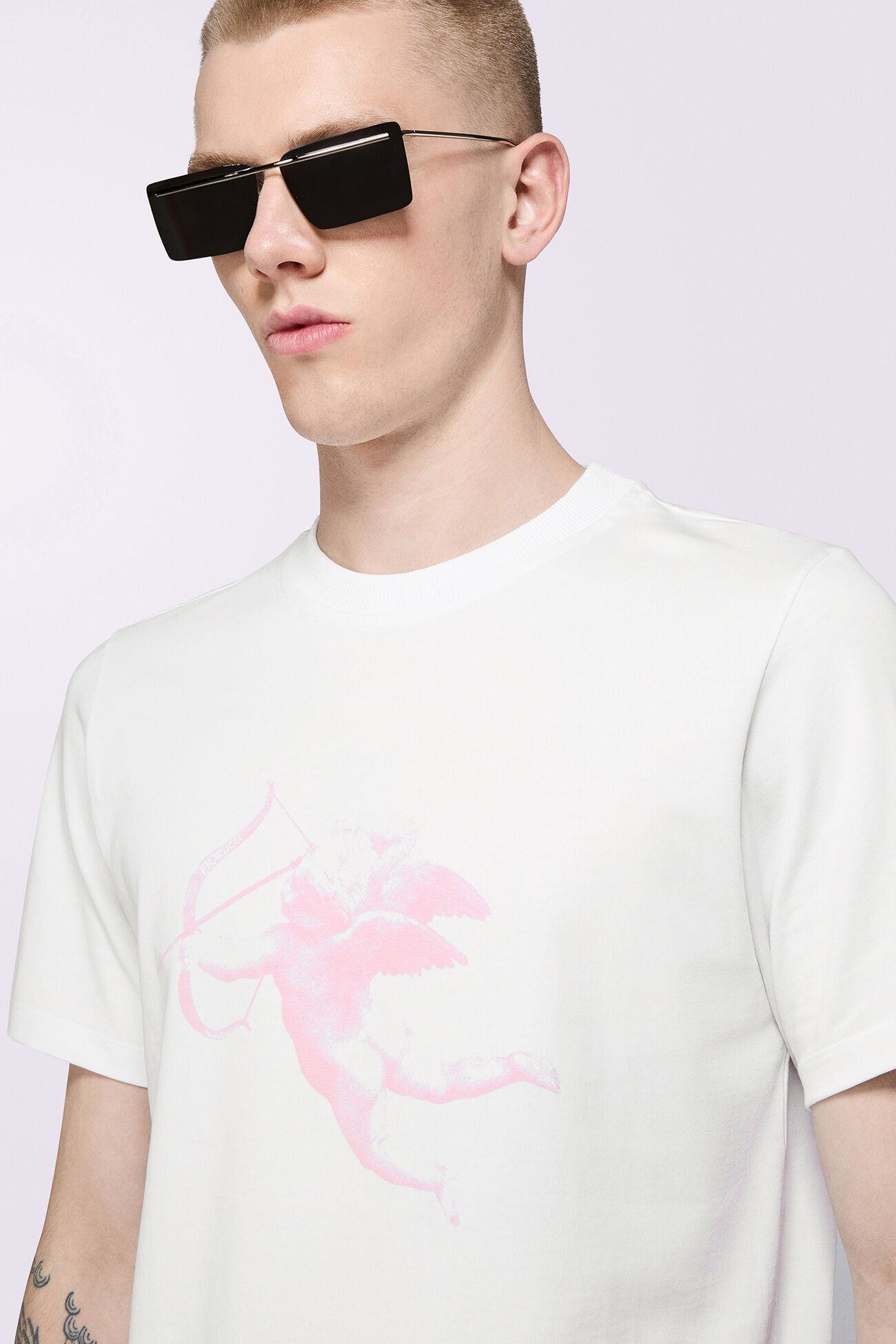Cupid Graphic T-Shirt White
