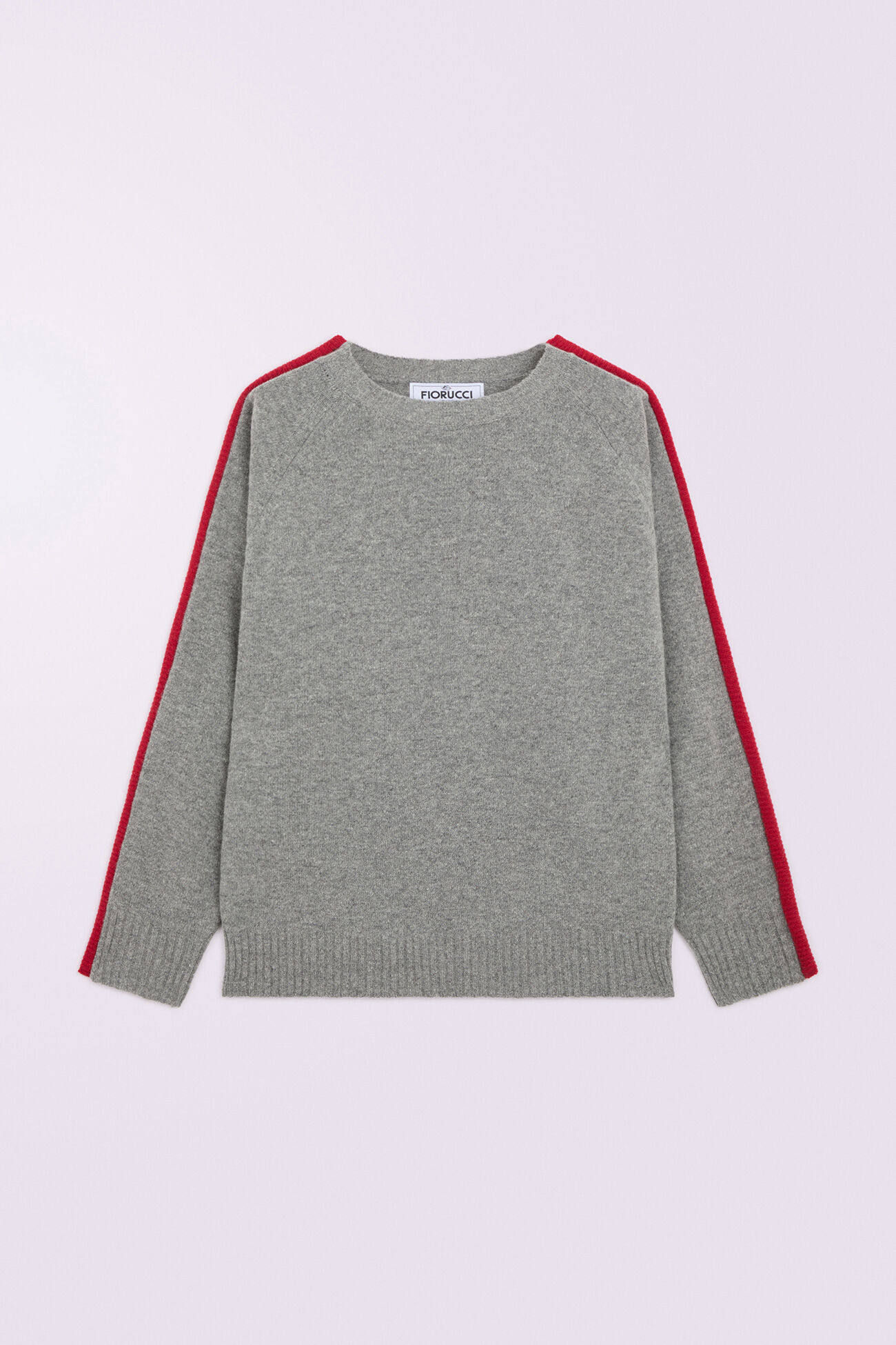 Unisex Puff Knit Jumper Grey