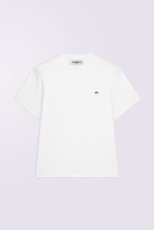 Angels Patch Relaxed T-Shirt White