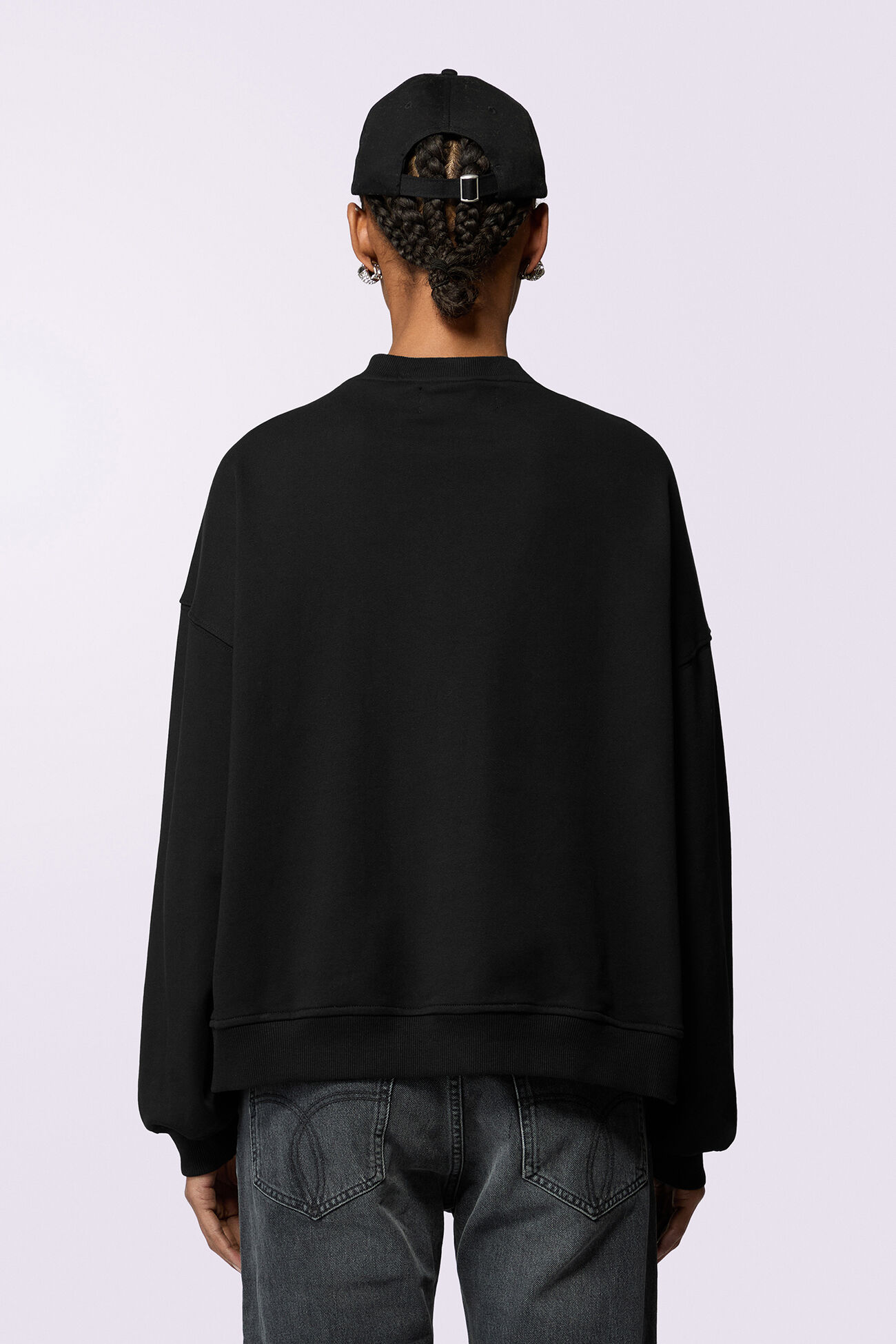 Angels Patch Sweatshirt Black
