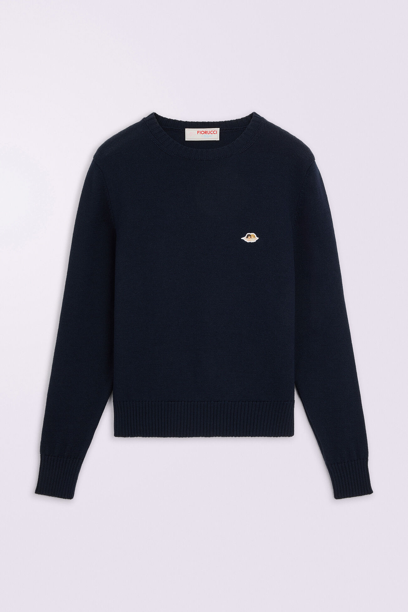 Angels Patch Knit Jumper Navy
