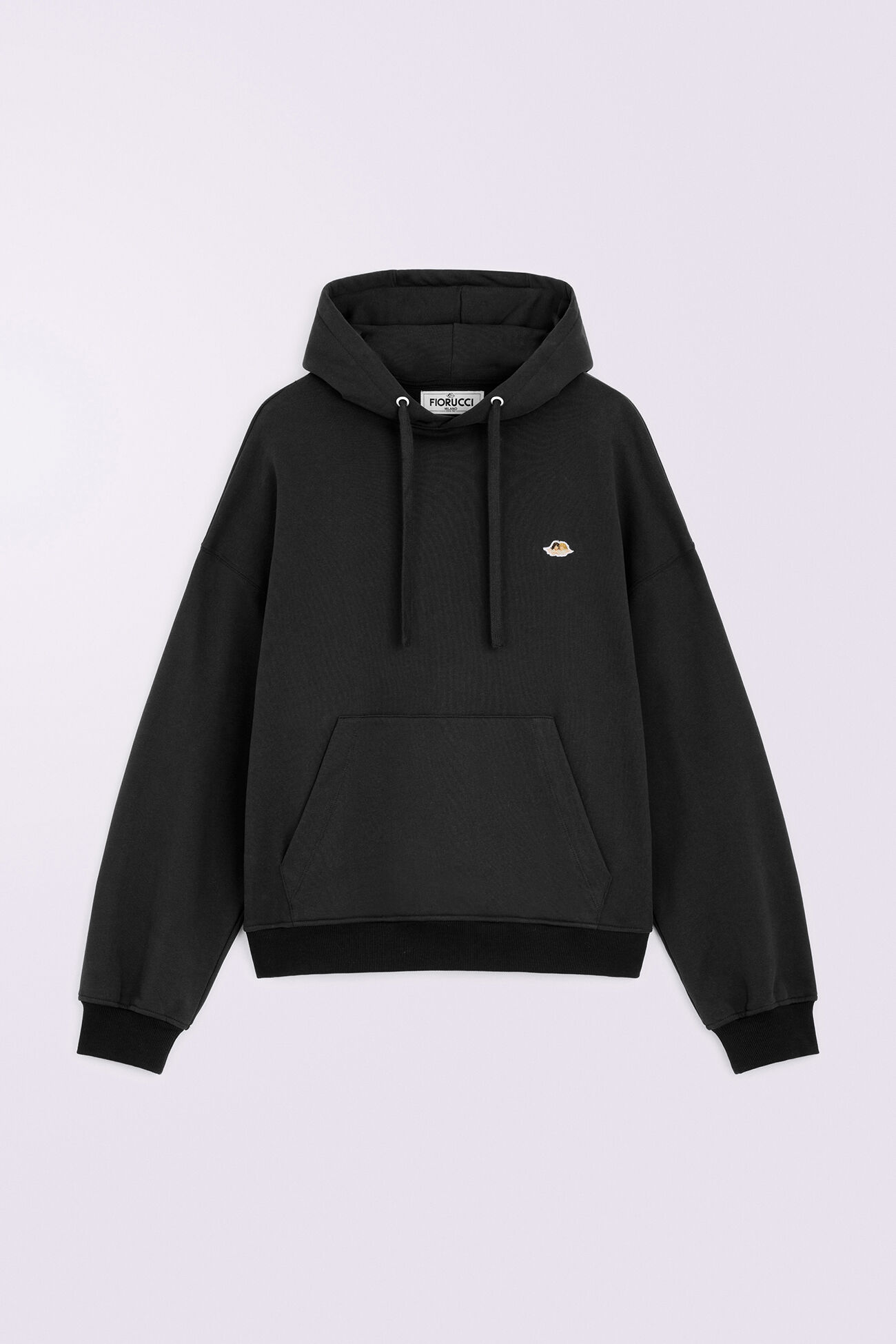 Angels Patch Hoodie Black