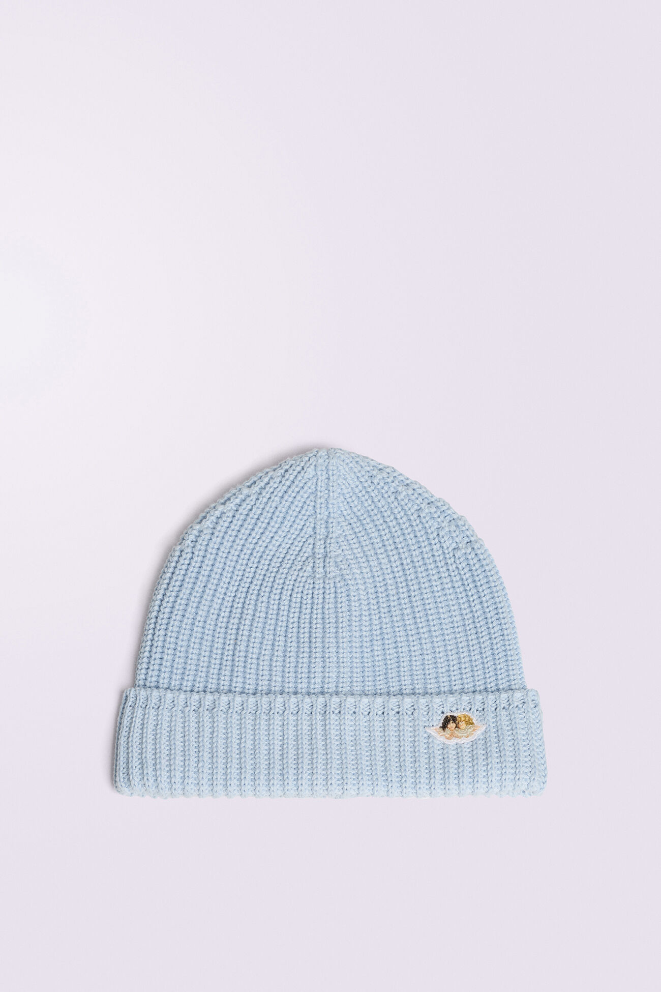 Angels Patch Beanie Blue