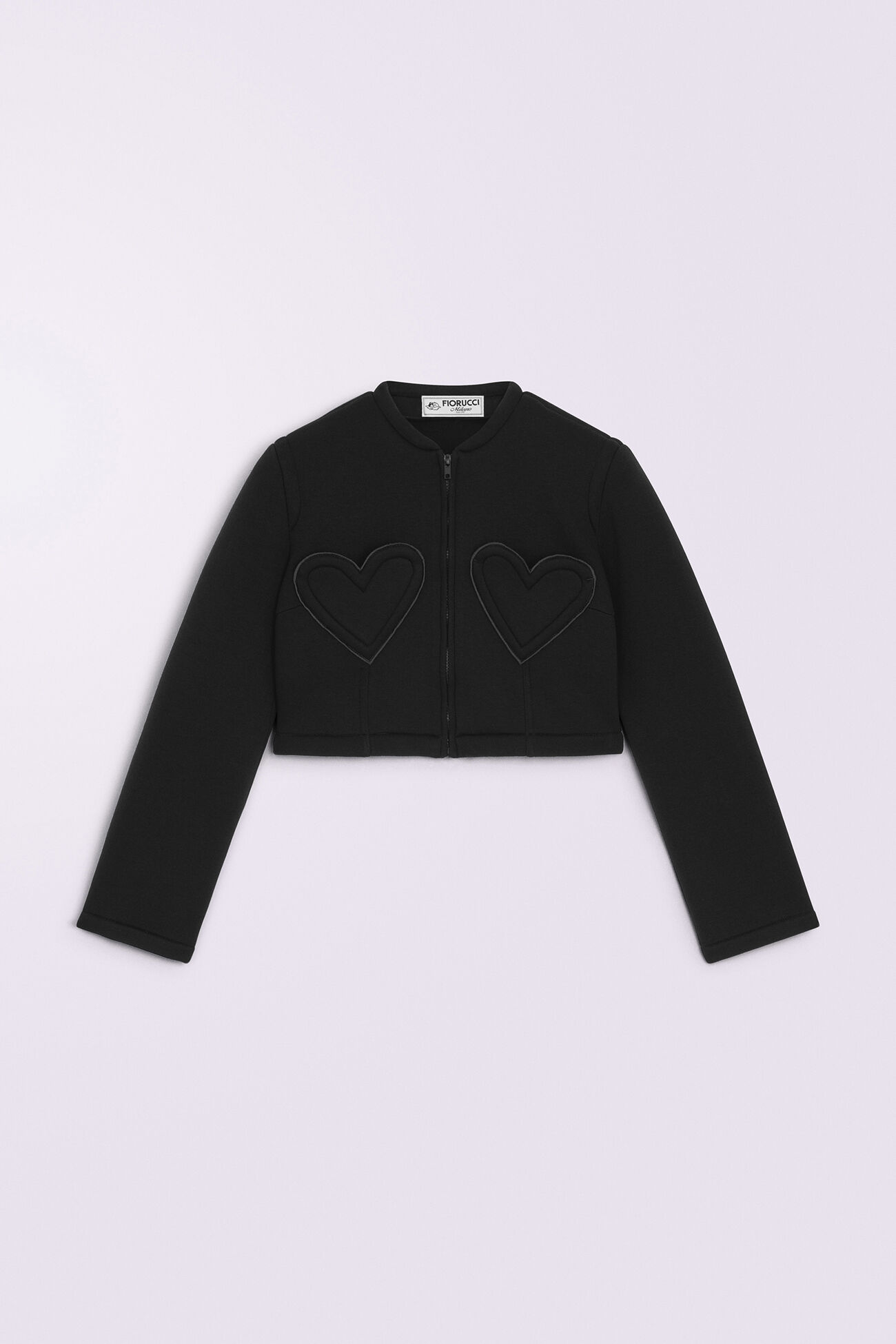 Neoprene Heart Jacket Black