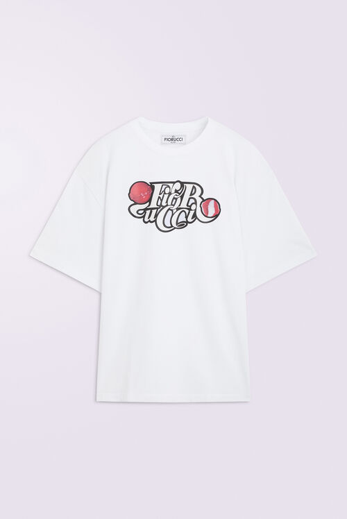Unisex Lollipop Logo T-Shirt White