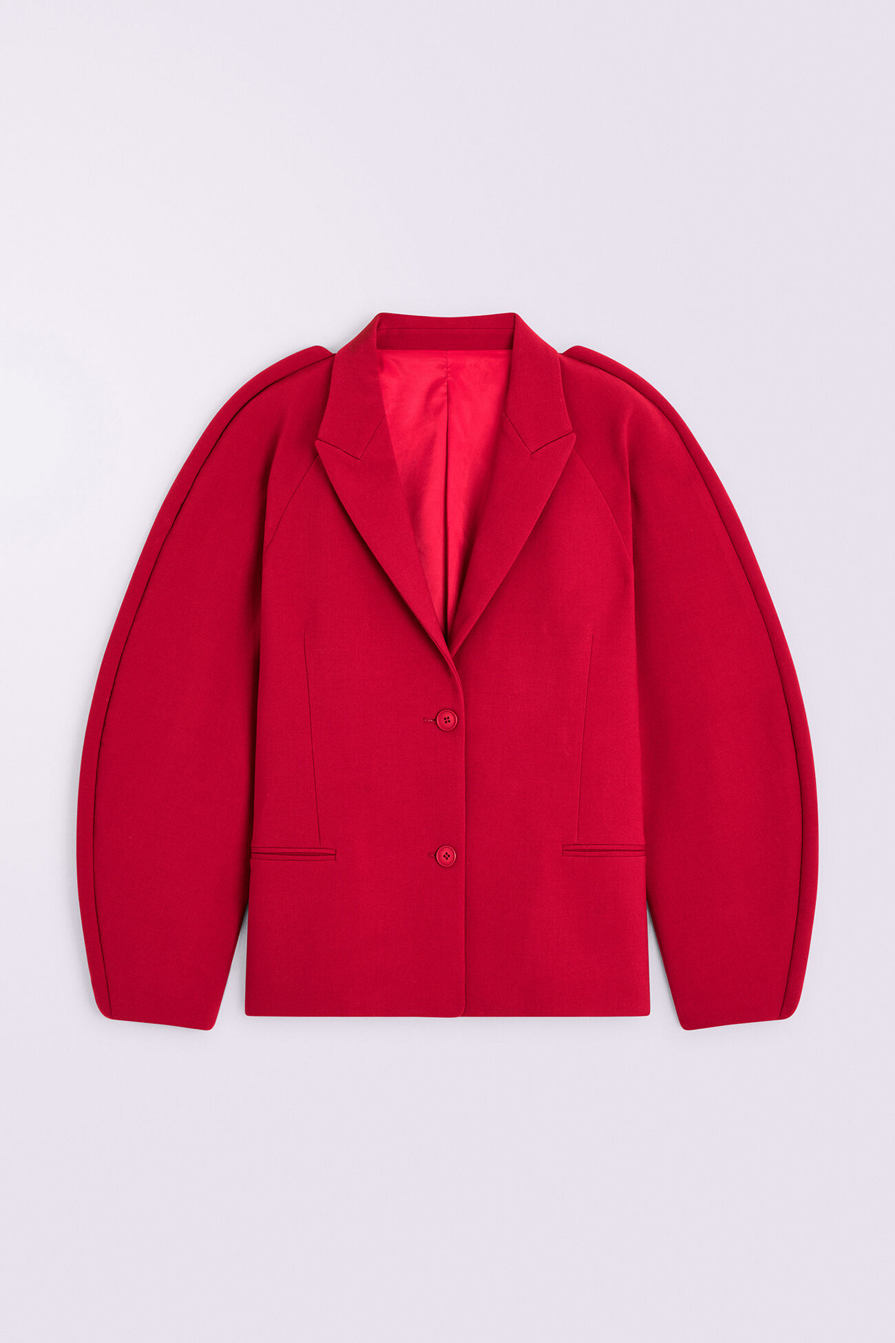 Puff Blazer Red