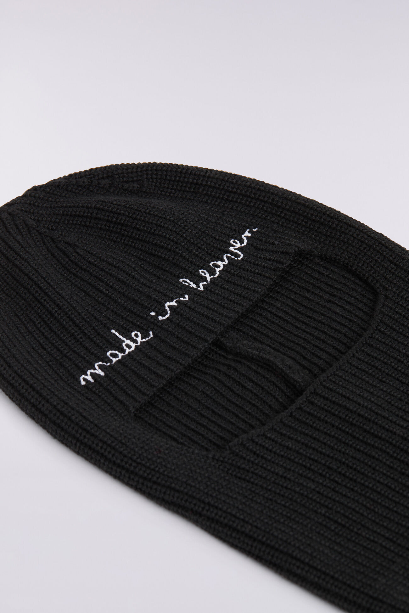 Embroidered Balaklava Black