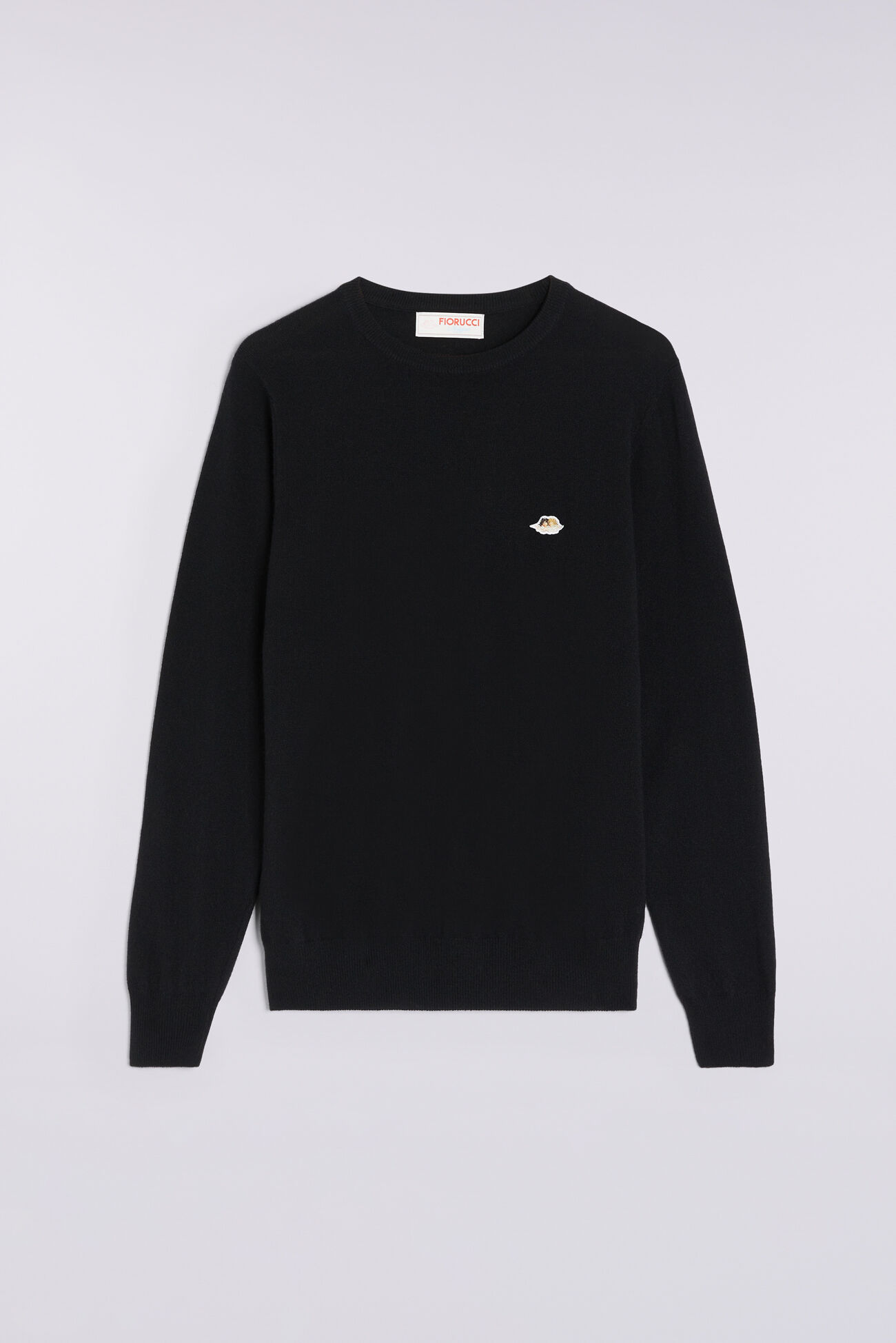 Angels Patch Knit Jumper Black