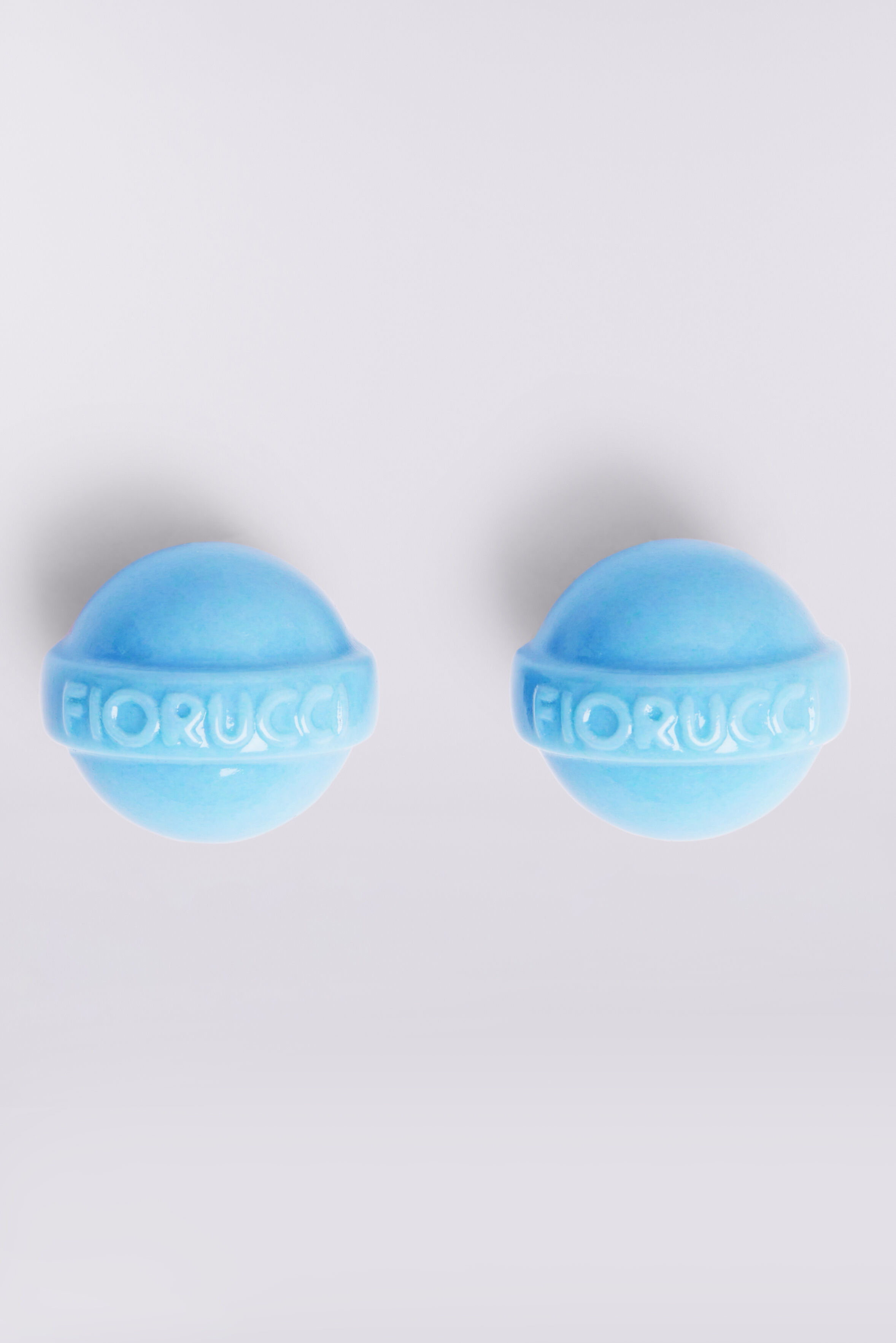 Lollipop Earrings Blue