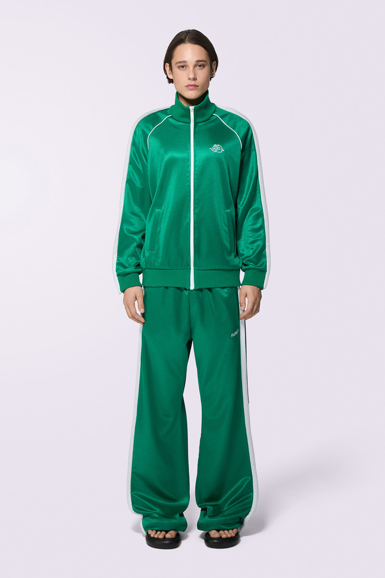 Unisex Tracksuit Sweatshirt Green