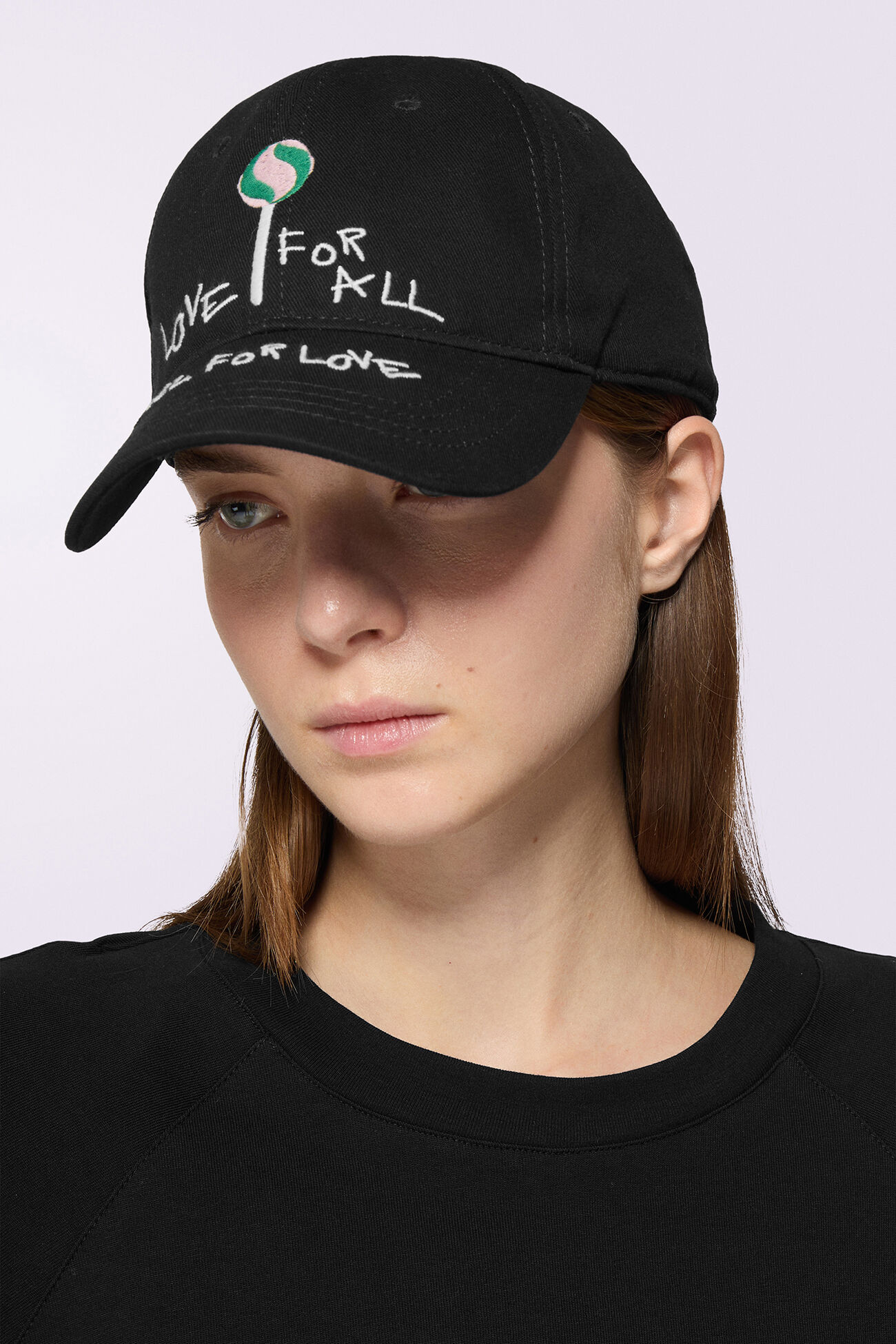 Lollipop Patch Cap Black