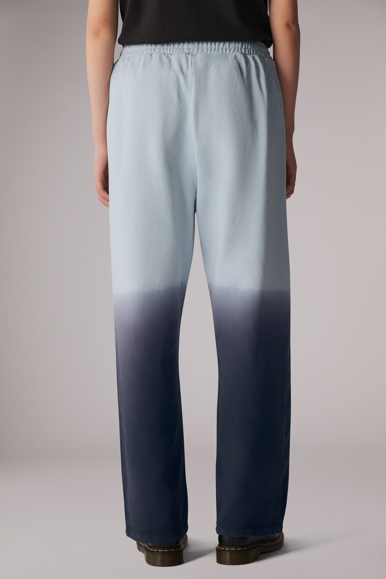 Ombre Squiggle Logo Joggers Blue