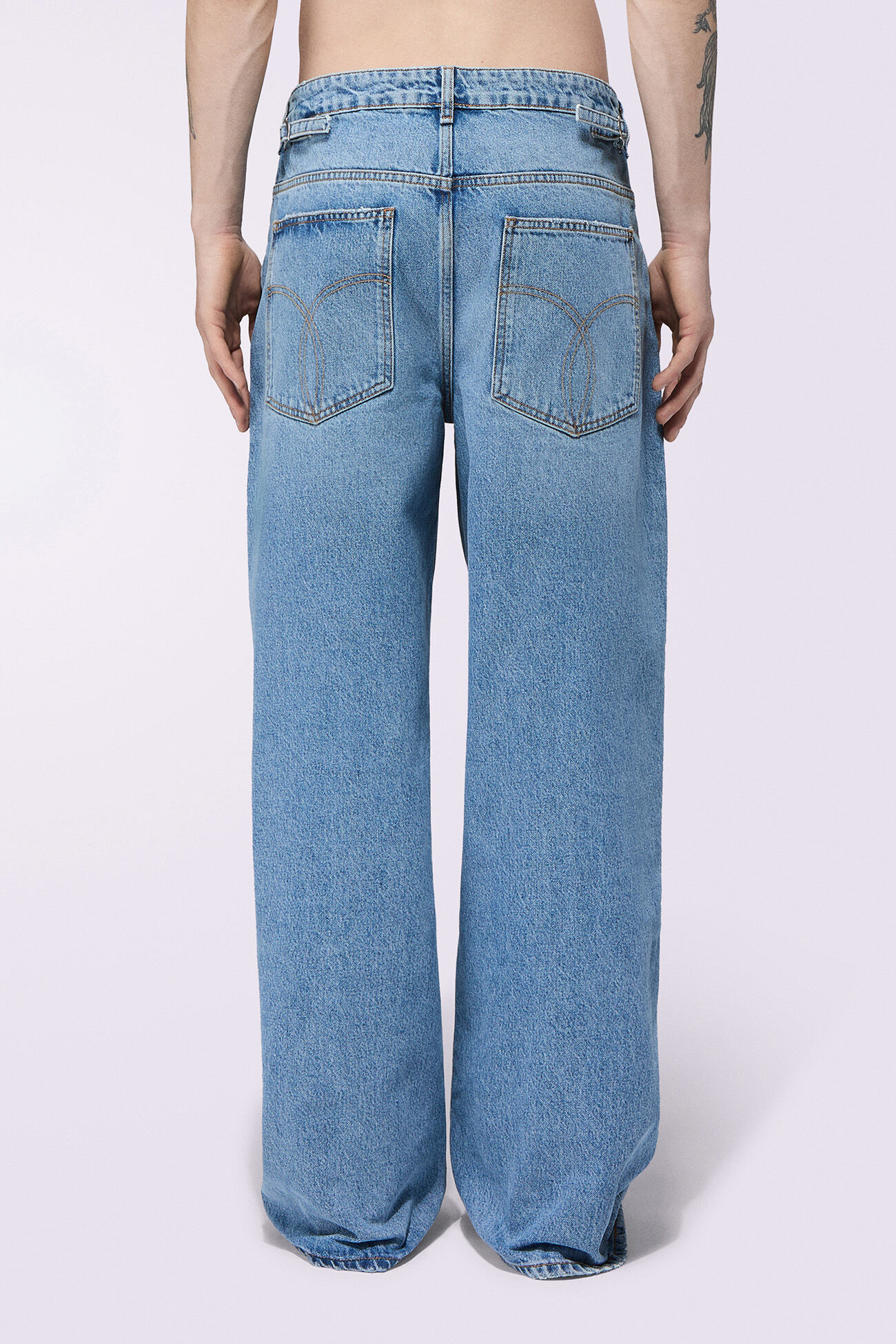 Baggy Jeans Light Blue