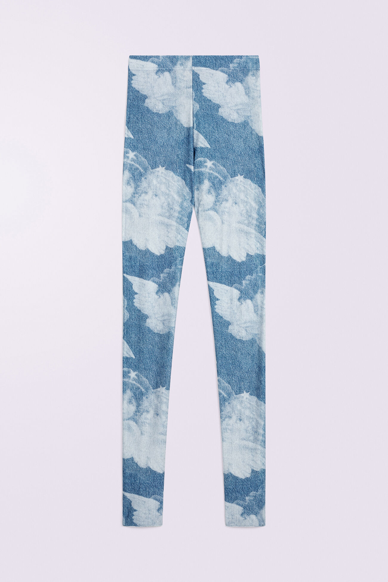 Angels Semi-Footed Leggings Blue