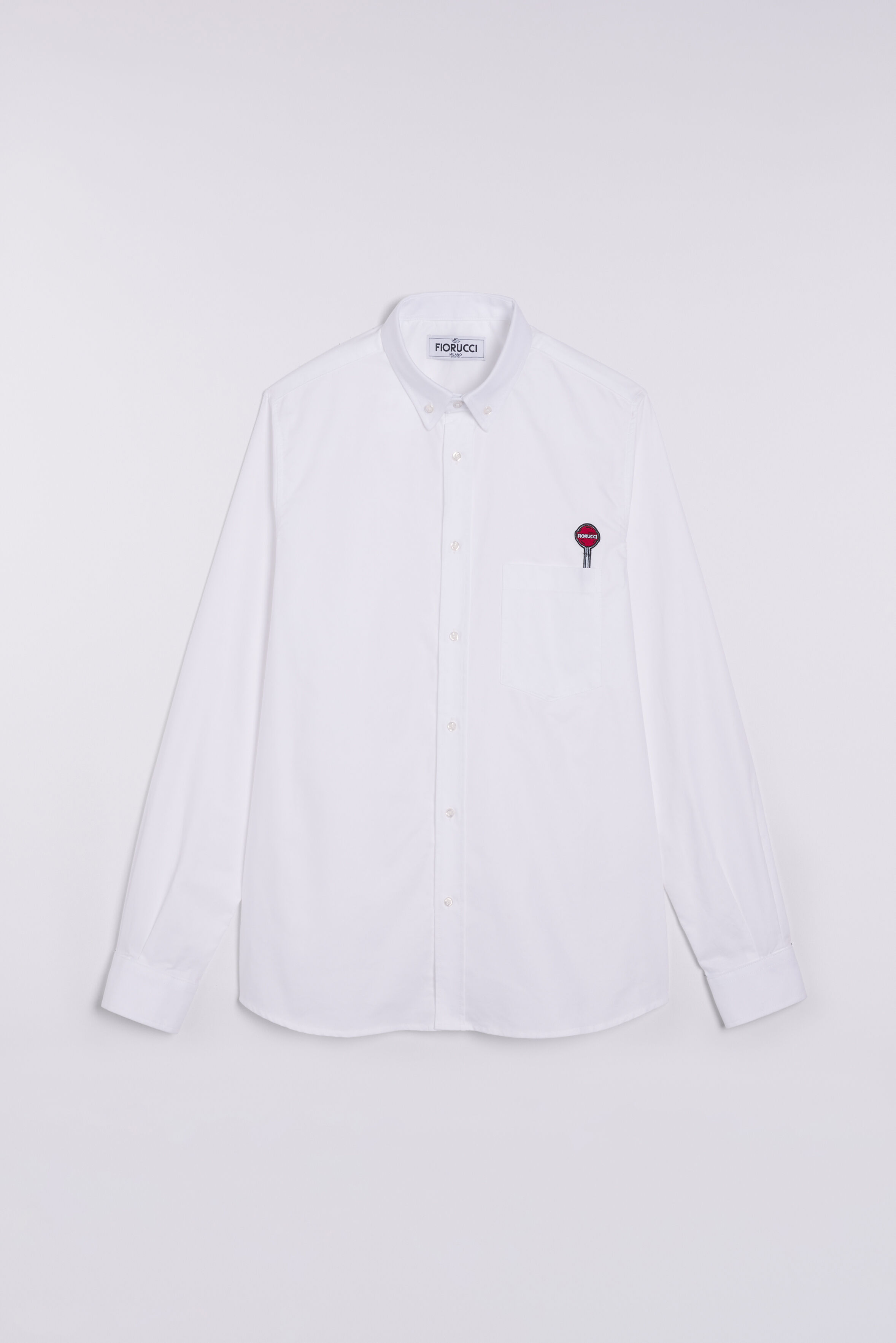 Lollipop Patch Shirt White
