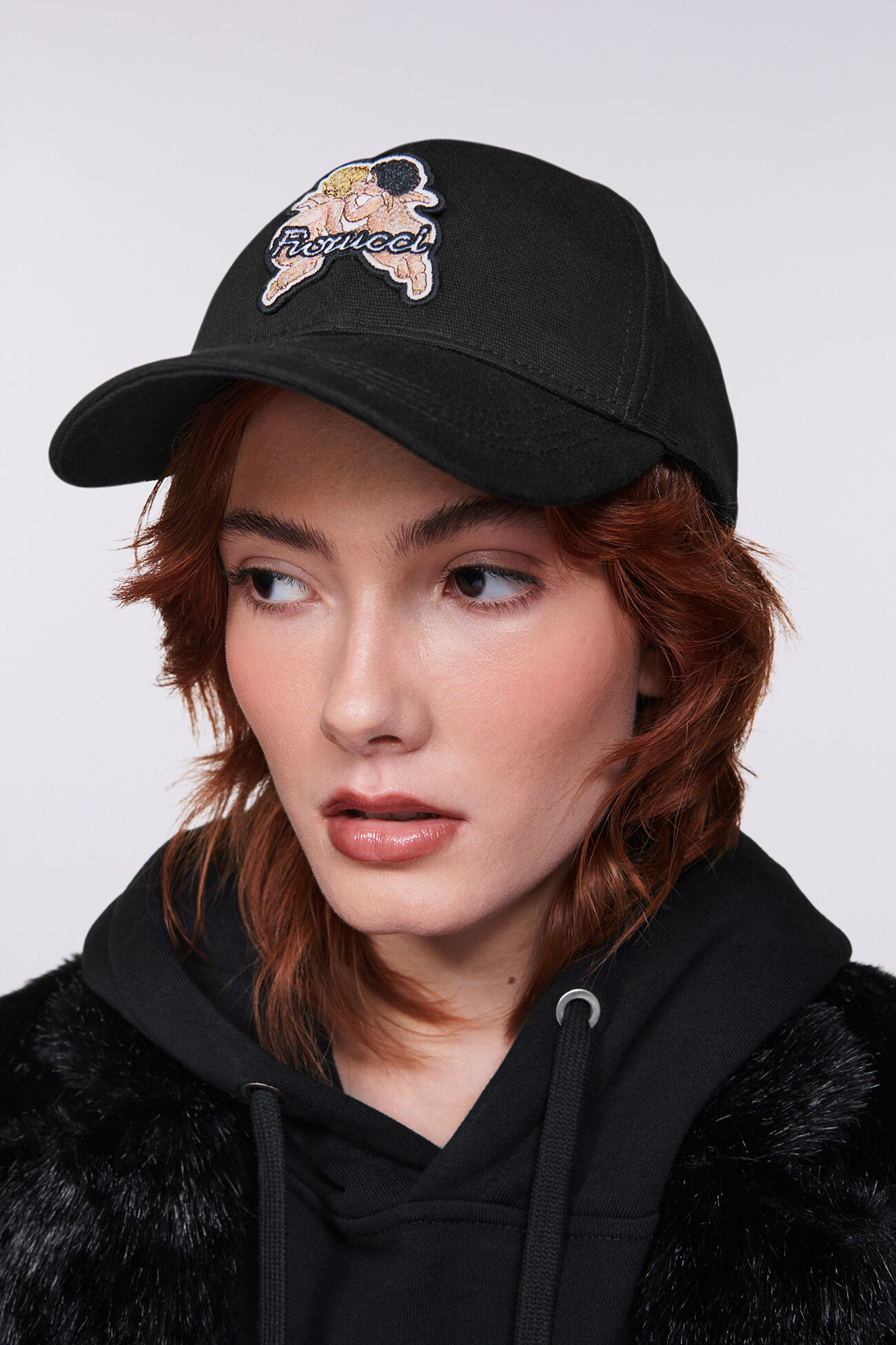 Angels Patch Cap Black