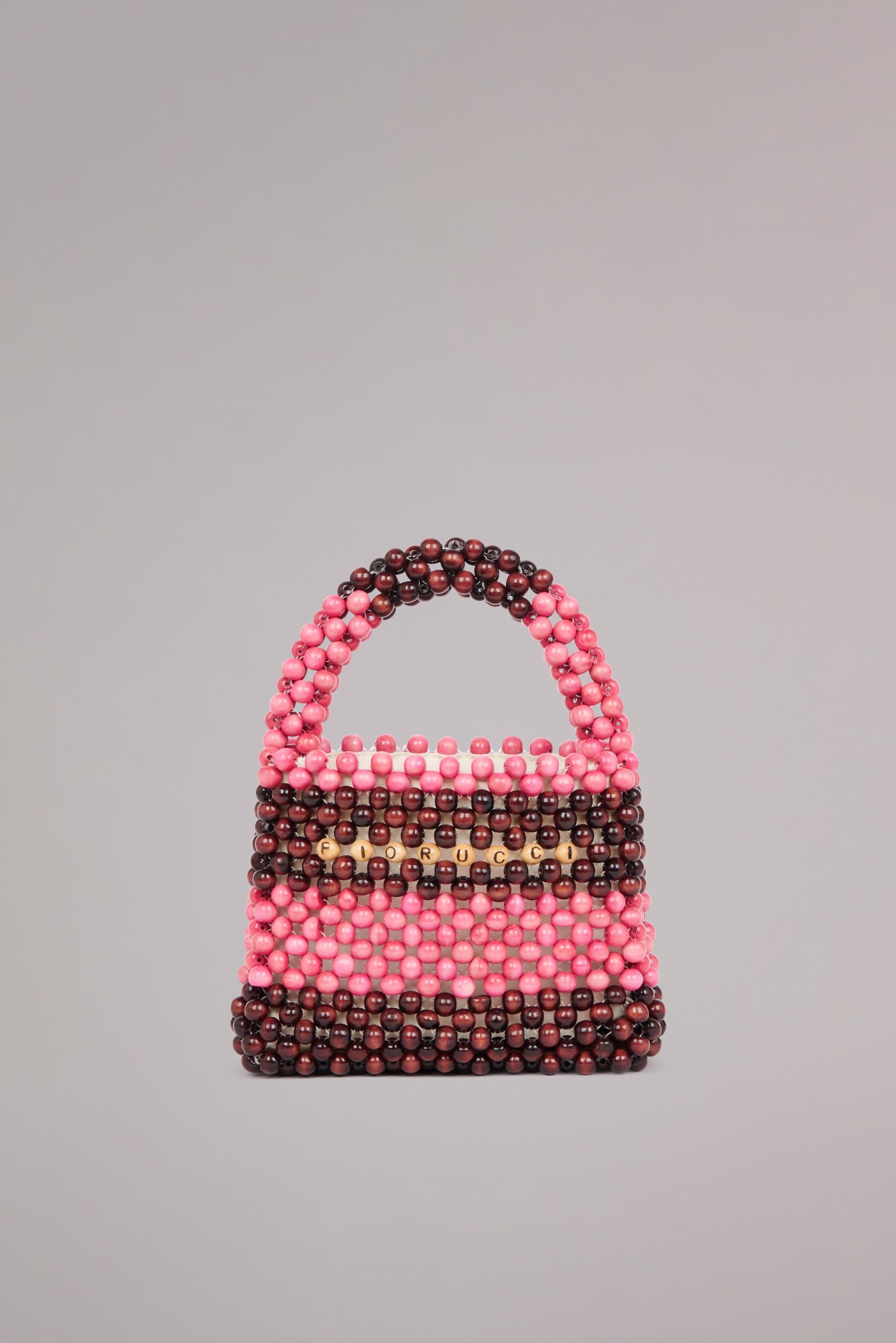 Beaded Handbag Pink