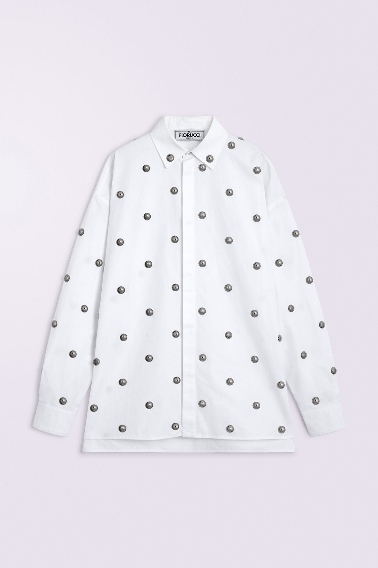 Stud Shirt White