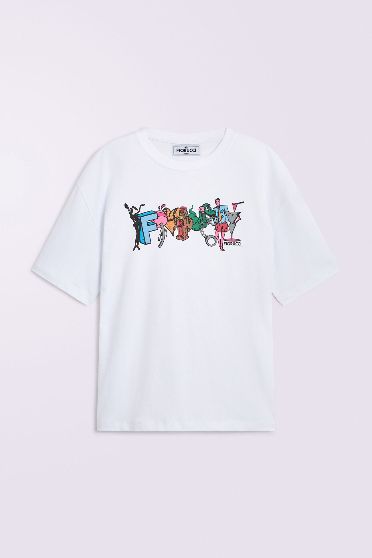 Toon Logo T-Shirt White