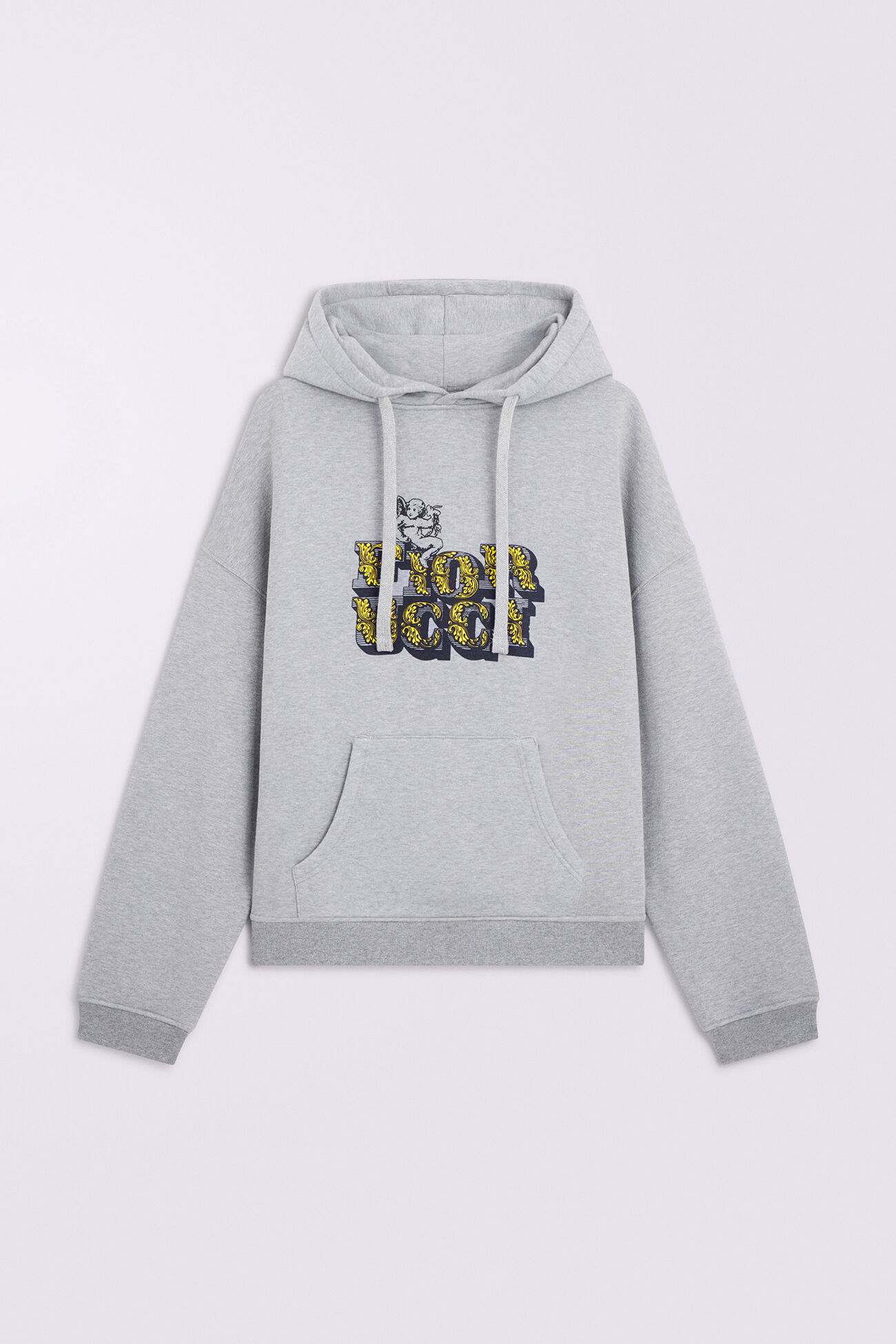 Unisex Rococo Logo Hoodie Grey