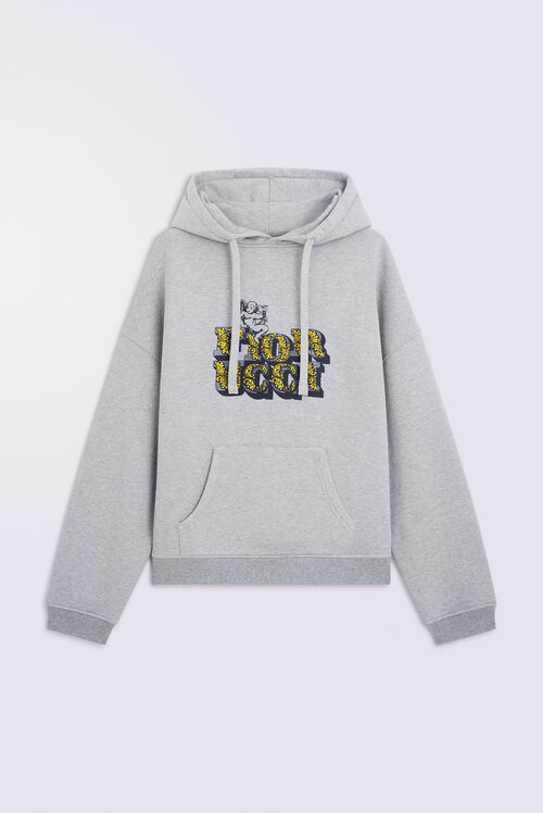 Unisex Rococo Logo Hoodie Grey