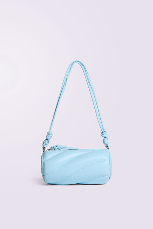 Mella Leather Mini Bag Blue