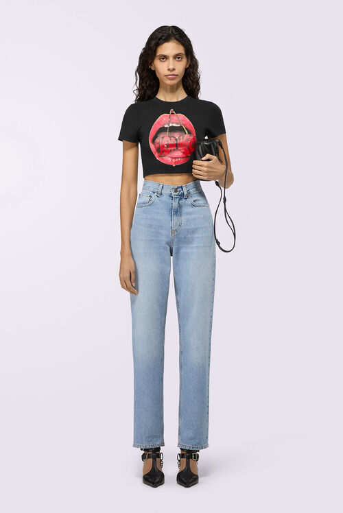 High Waist Jeans Light Blue