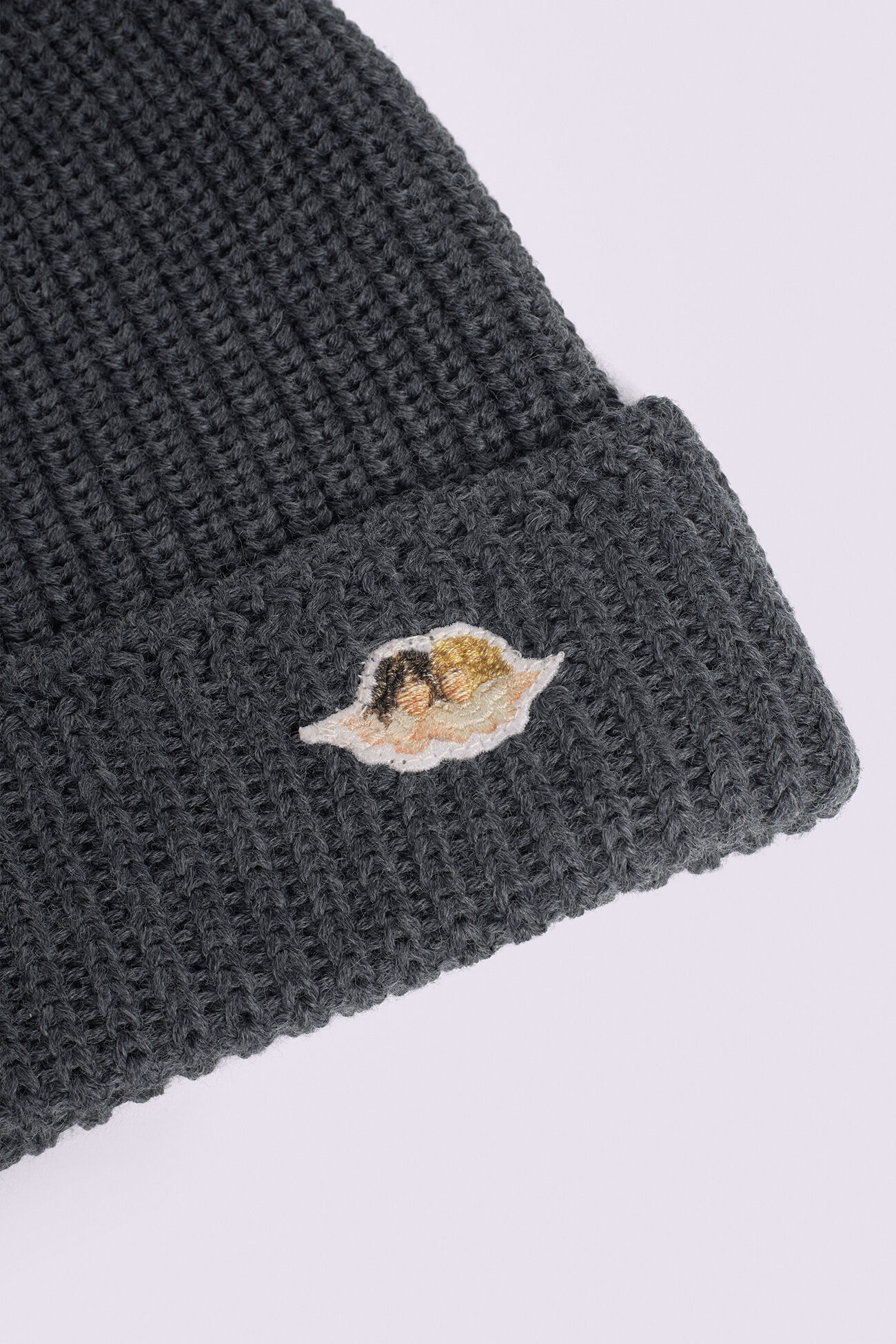 Angels Patch Beanie Grey
