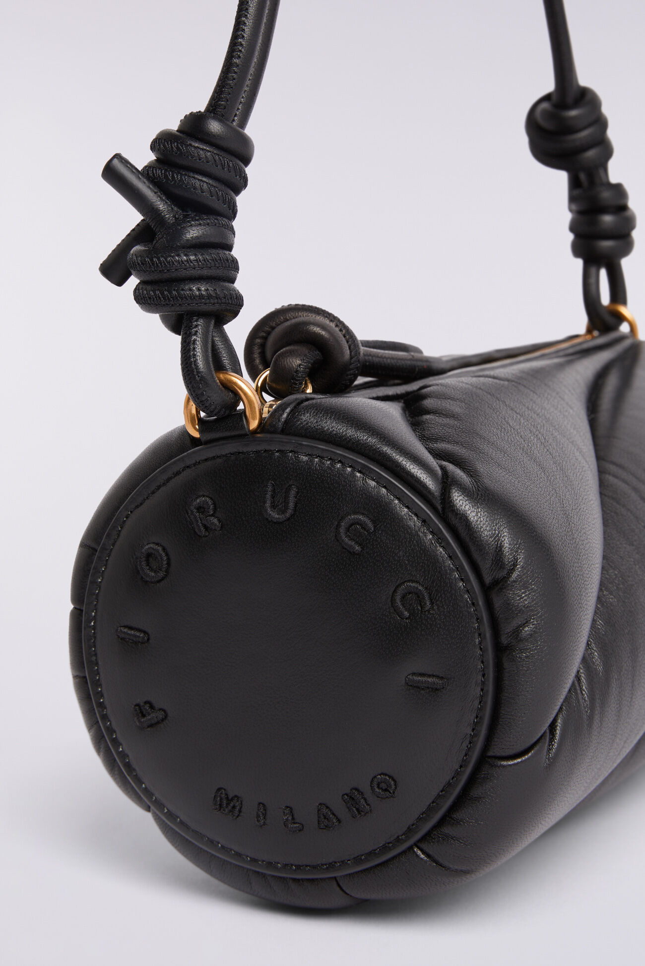 Mella Leather Bag Black