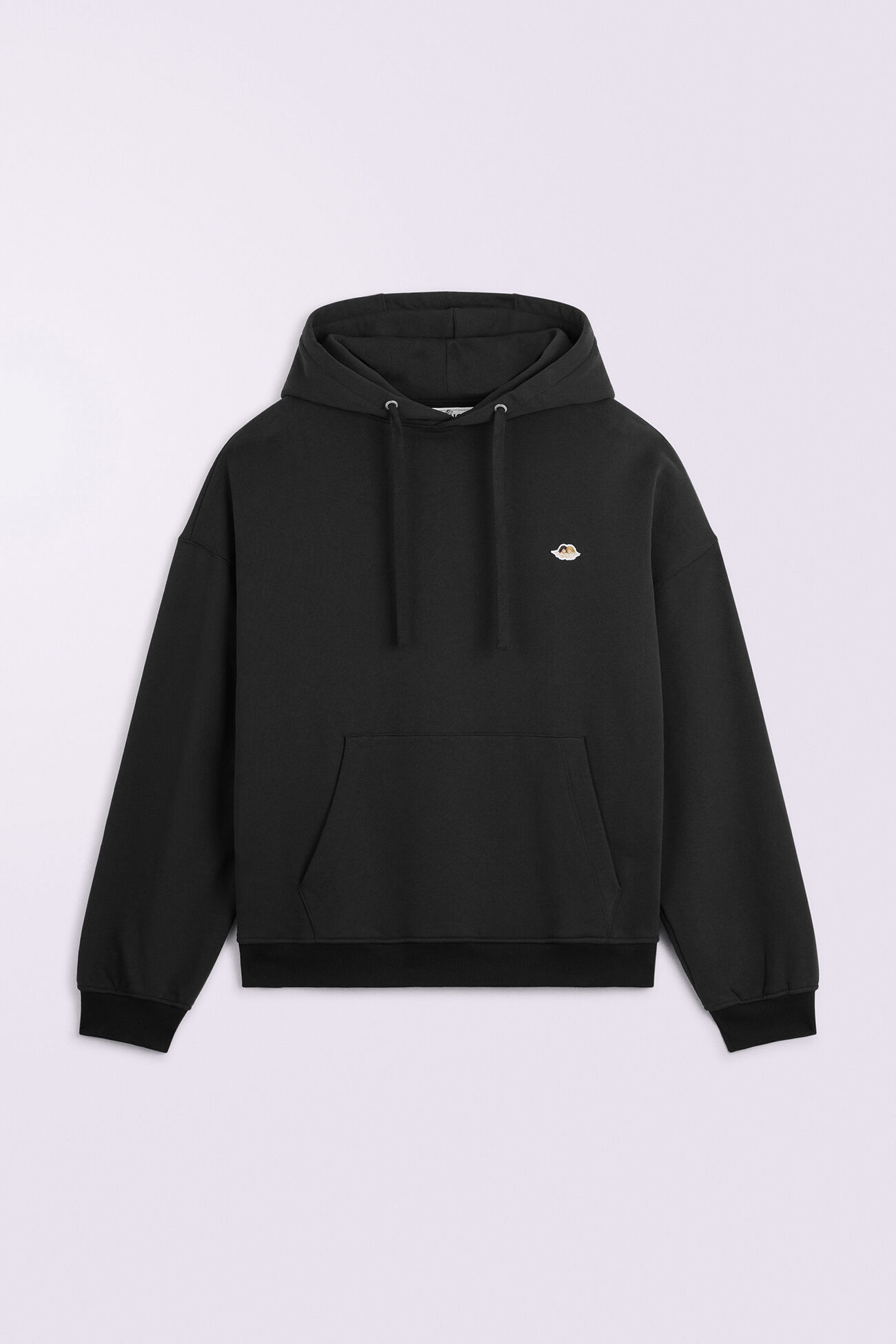 Angels Patch Hoodie Black