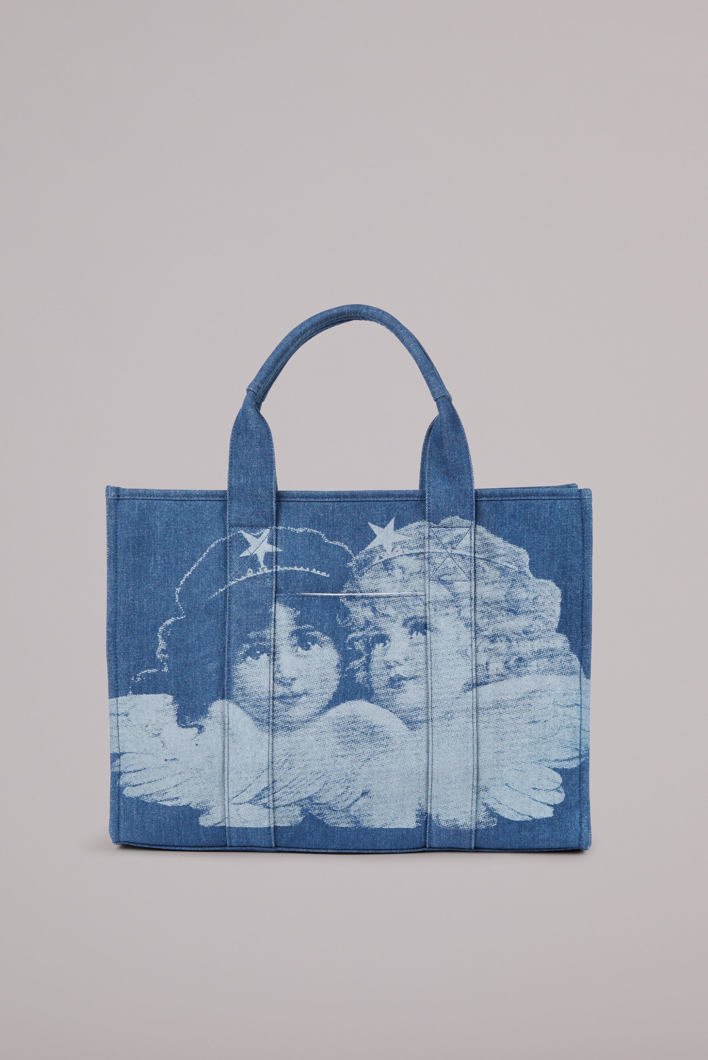 Enlarged Angels Handbag Blue