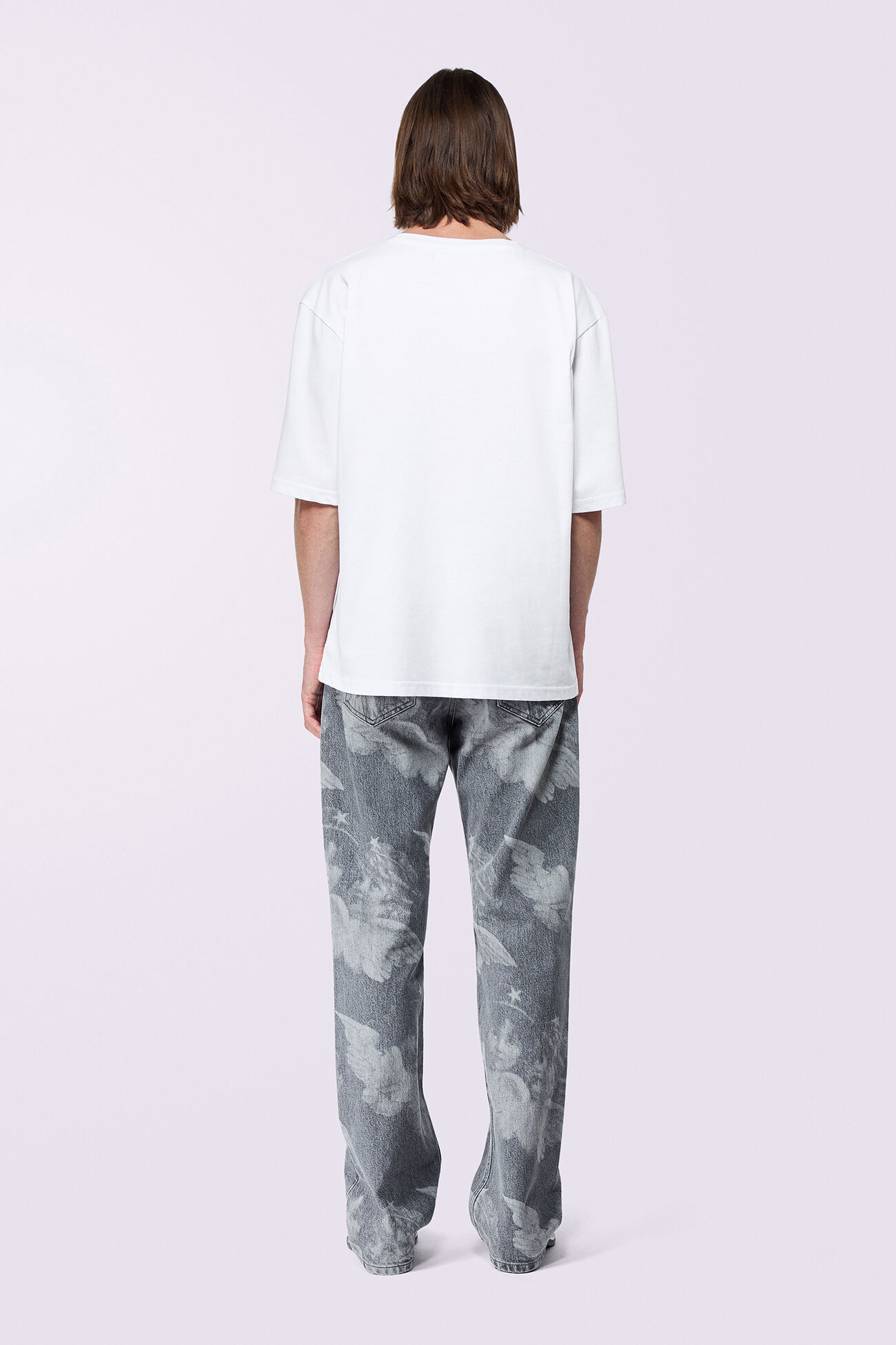 Unisex Angels Straight Fit Jeans Black