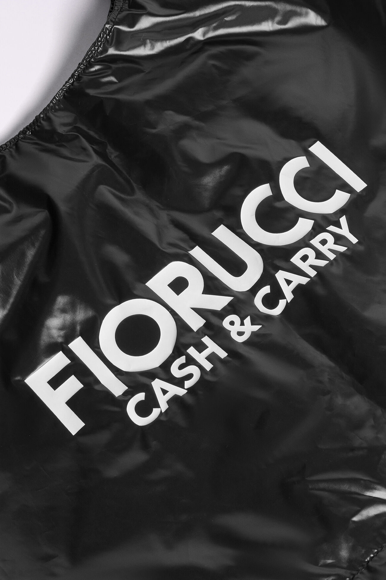 Recycled Nylon Hobo Bag Black