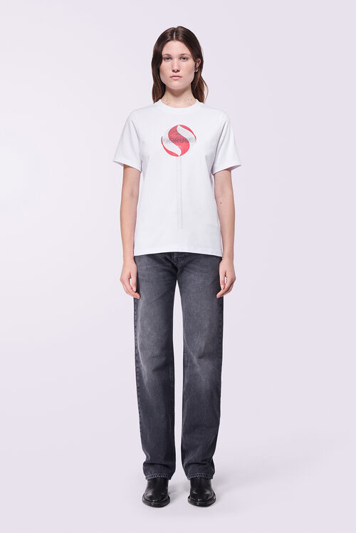 Lollipop Graphic T-Shirt White