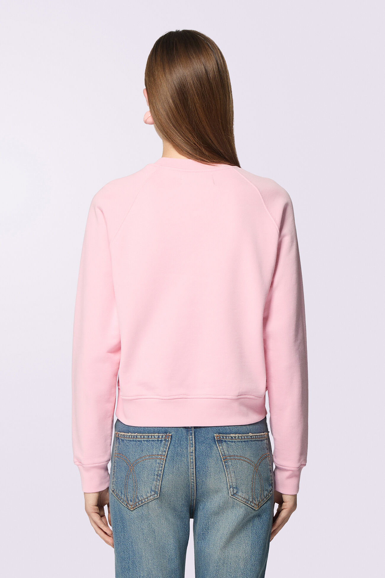Cupid Graphic Sweatshirt Pink