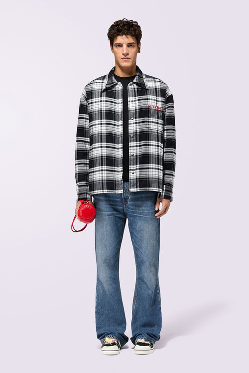 Check Flannel Overshirt Multi