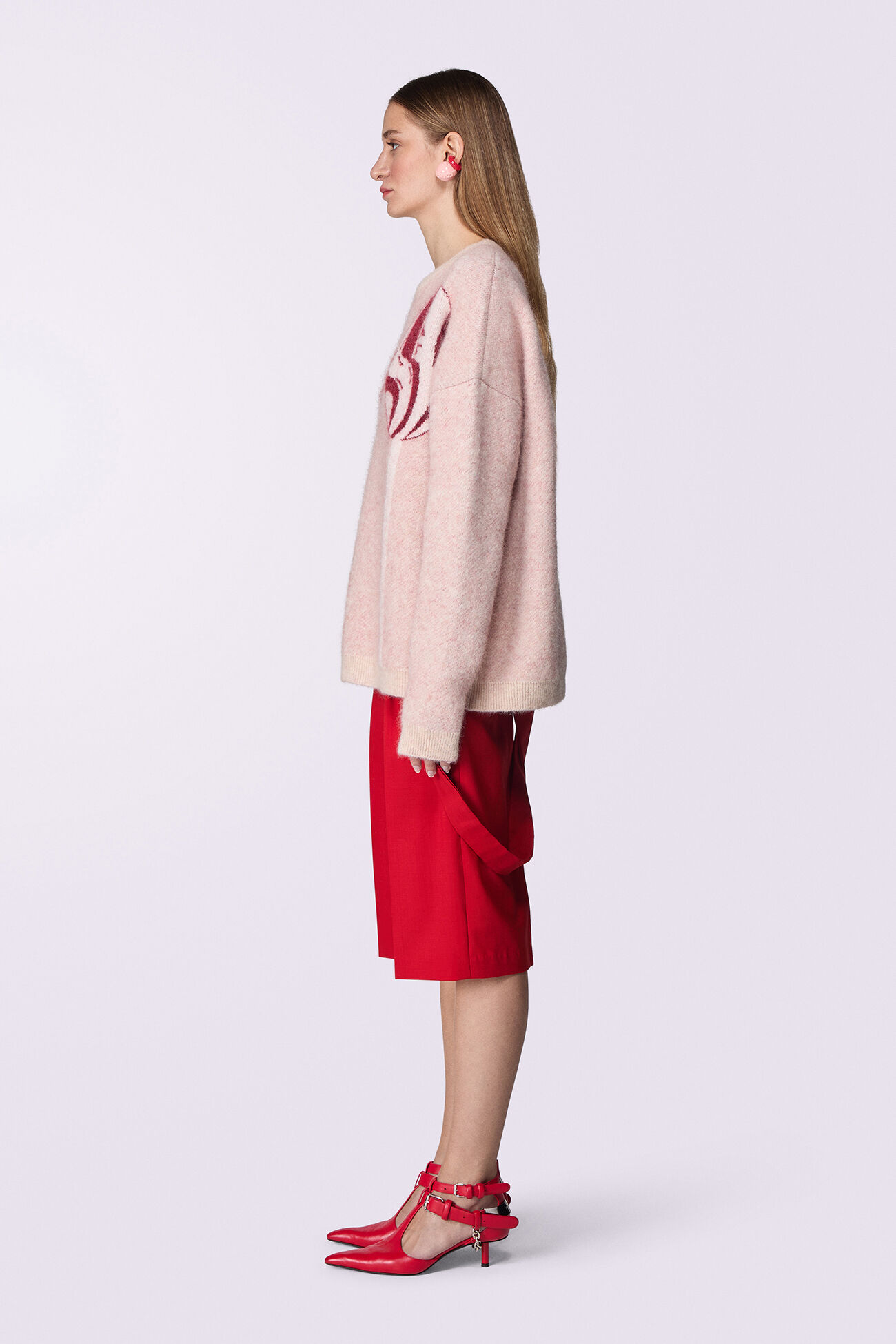Unisex Lollipop Knit Jumper Cream
