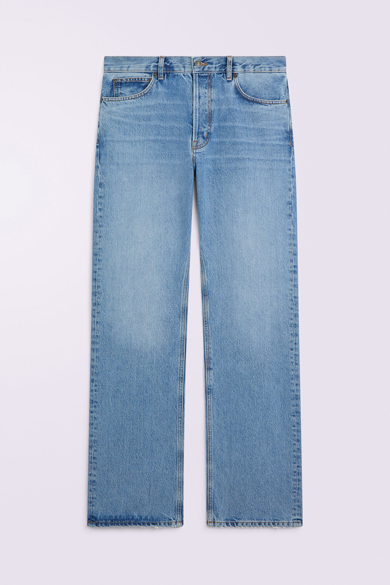 Straight Fit Jeans Light Blue