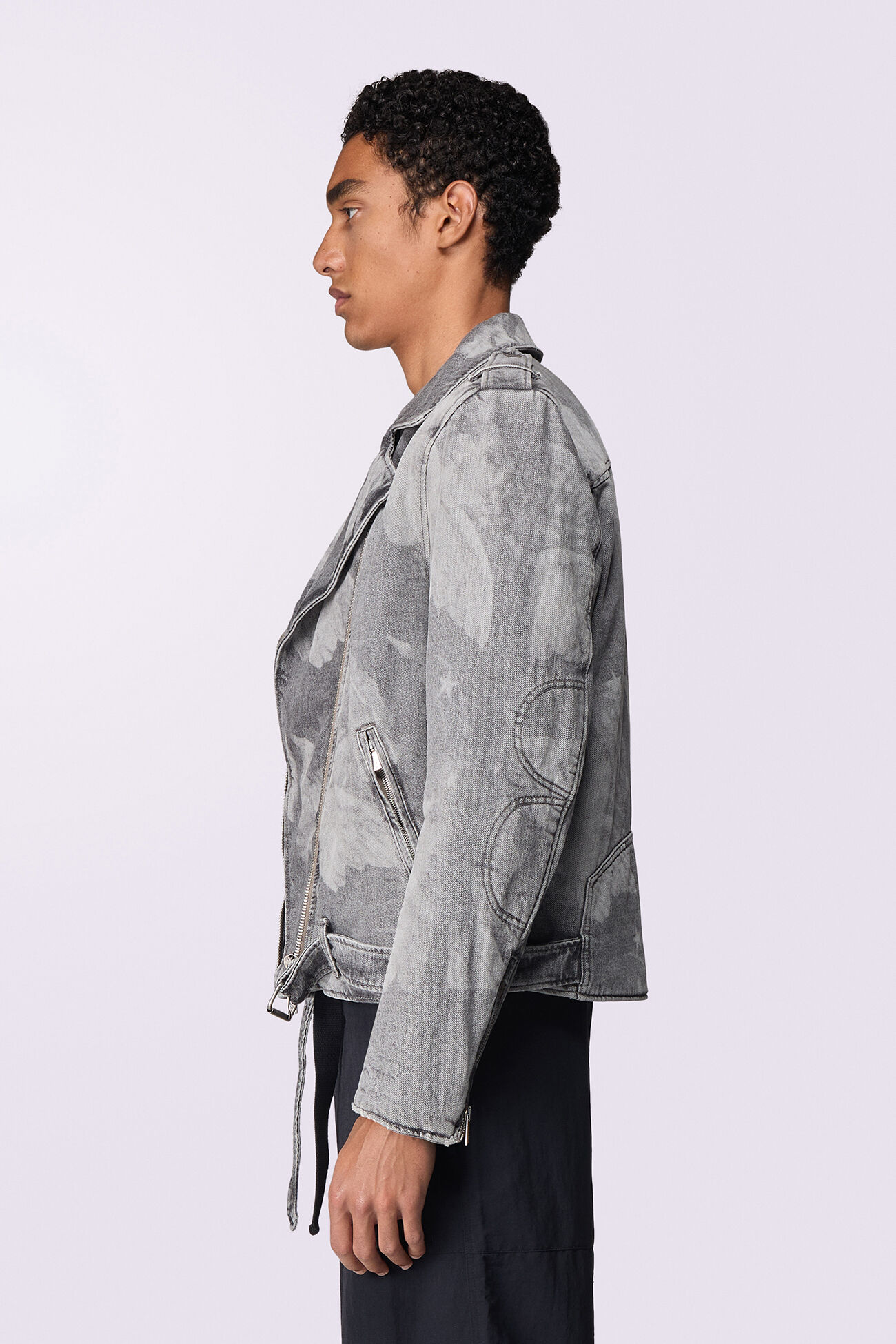 Unisex Angels Denim Jacket Black