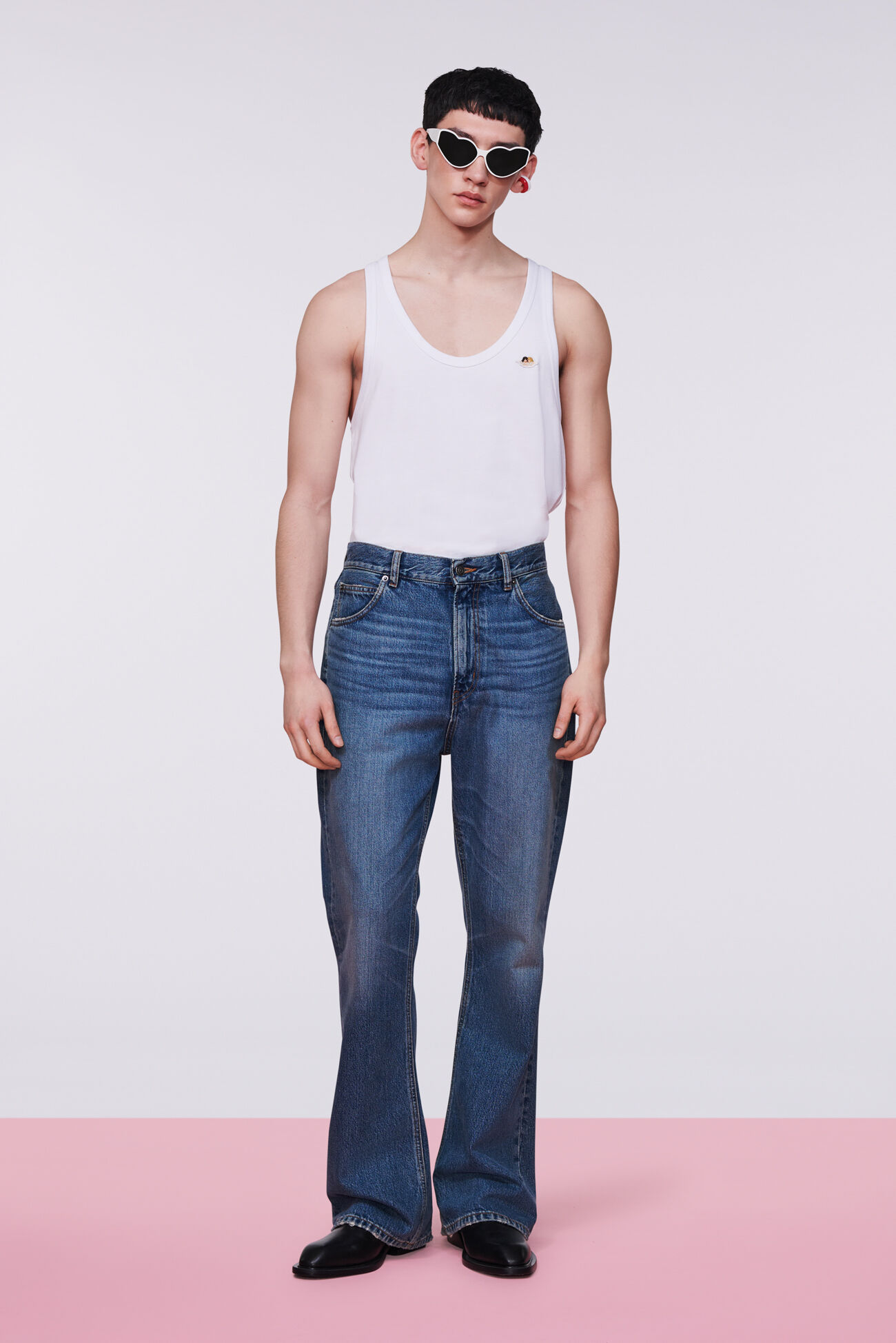 Flare Jeans Mid Blue