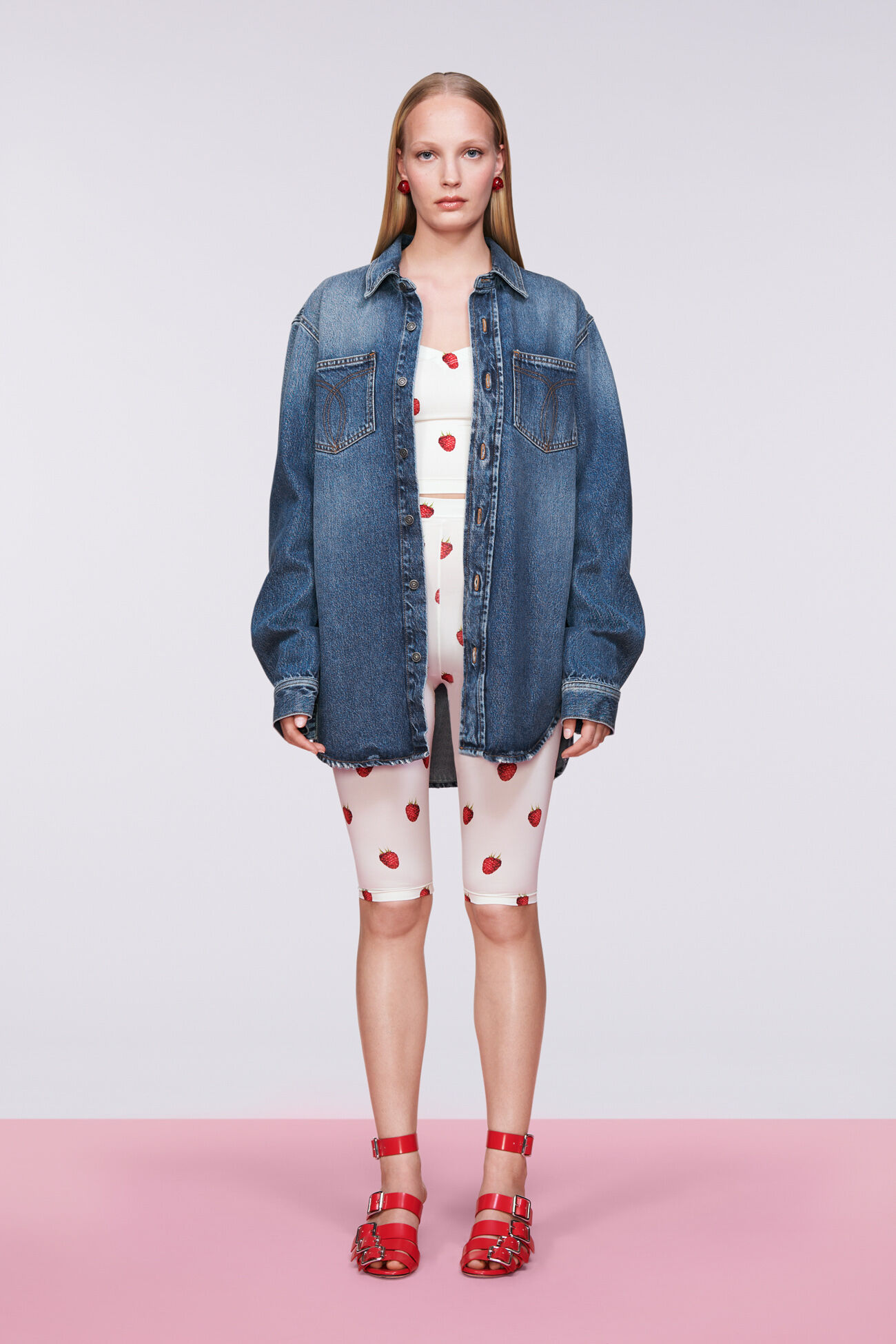 Denim Shirt Mid Blue