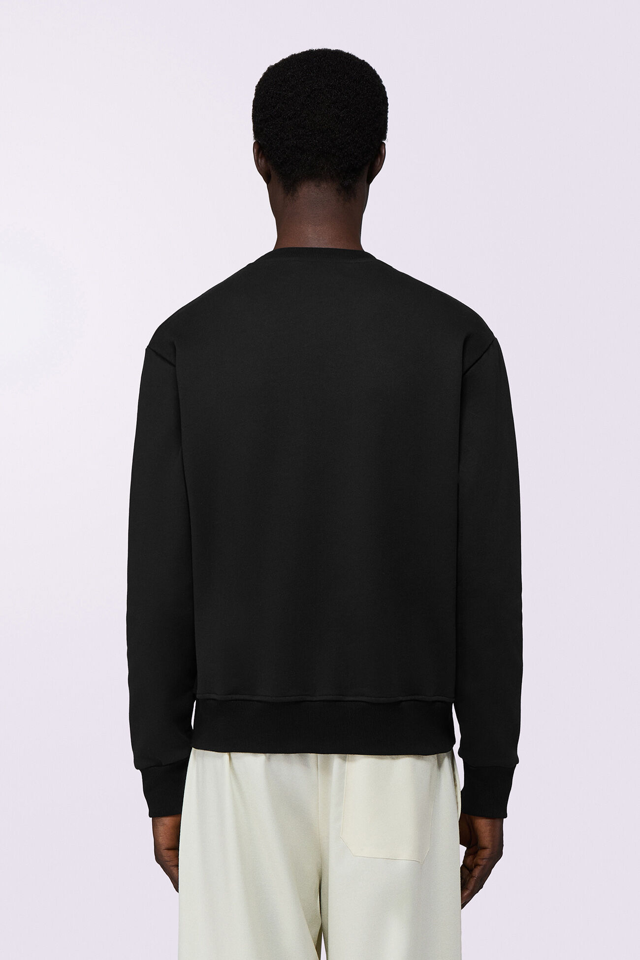 Fish Eye Logo Patch Regular Sweatshirt Black