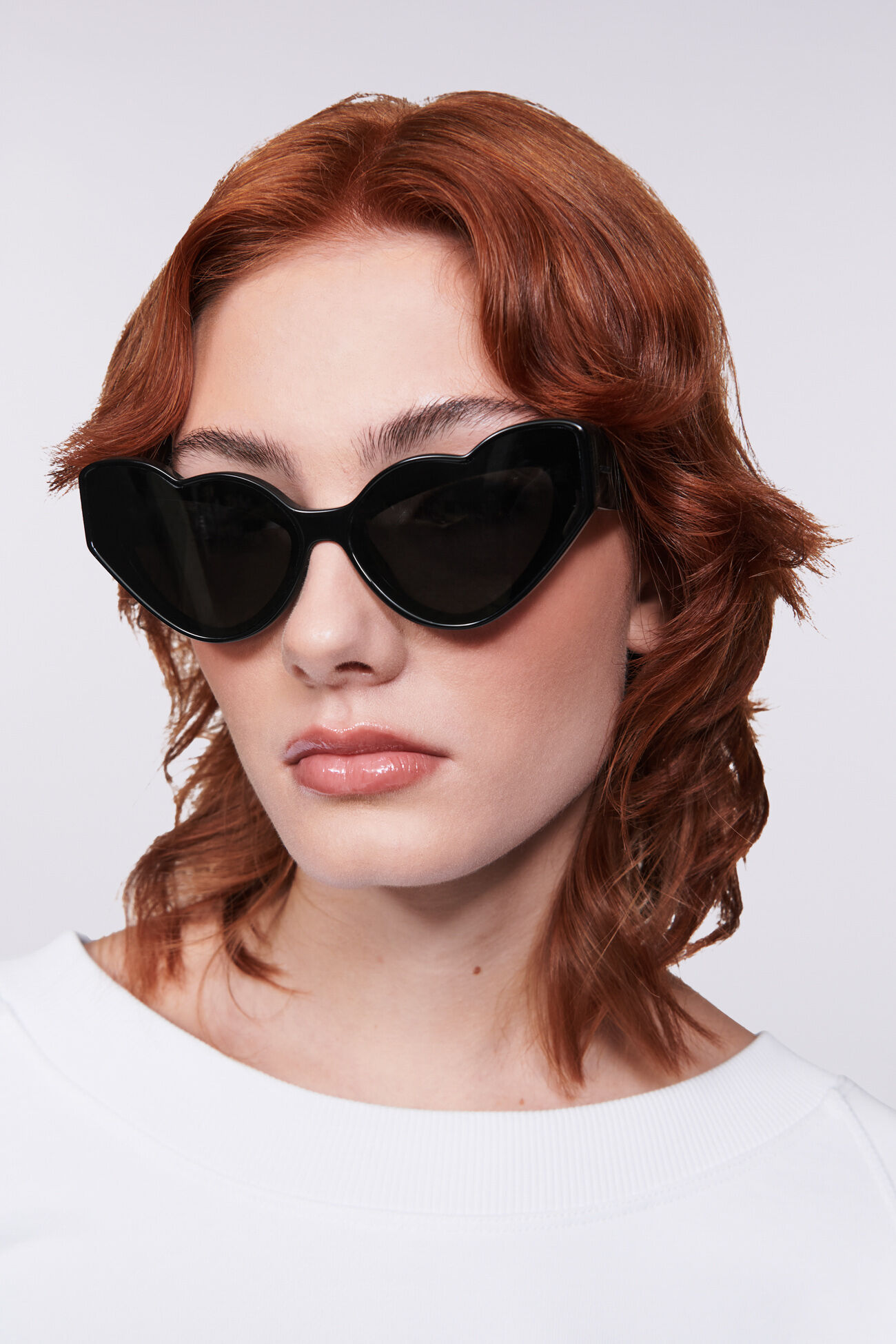 Heart Sunglasses Black