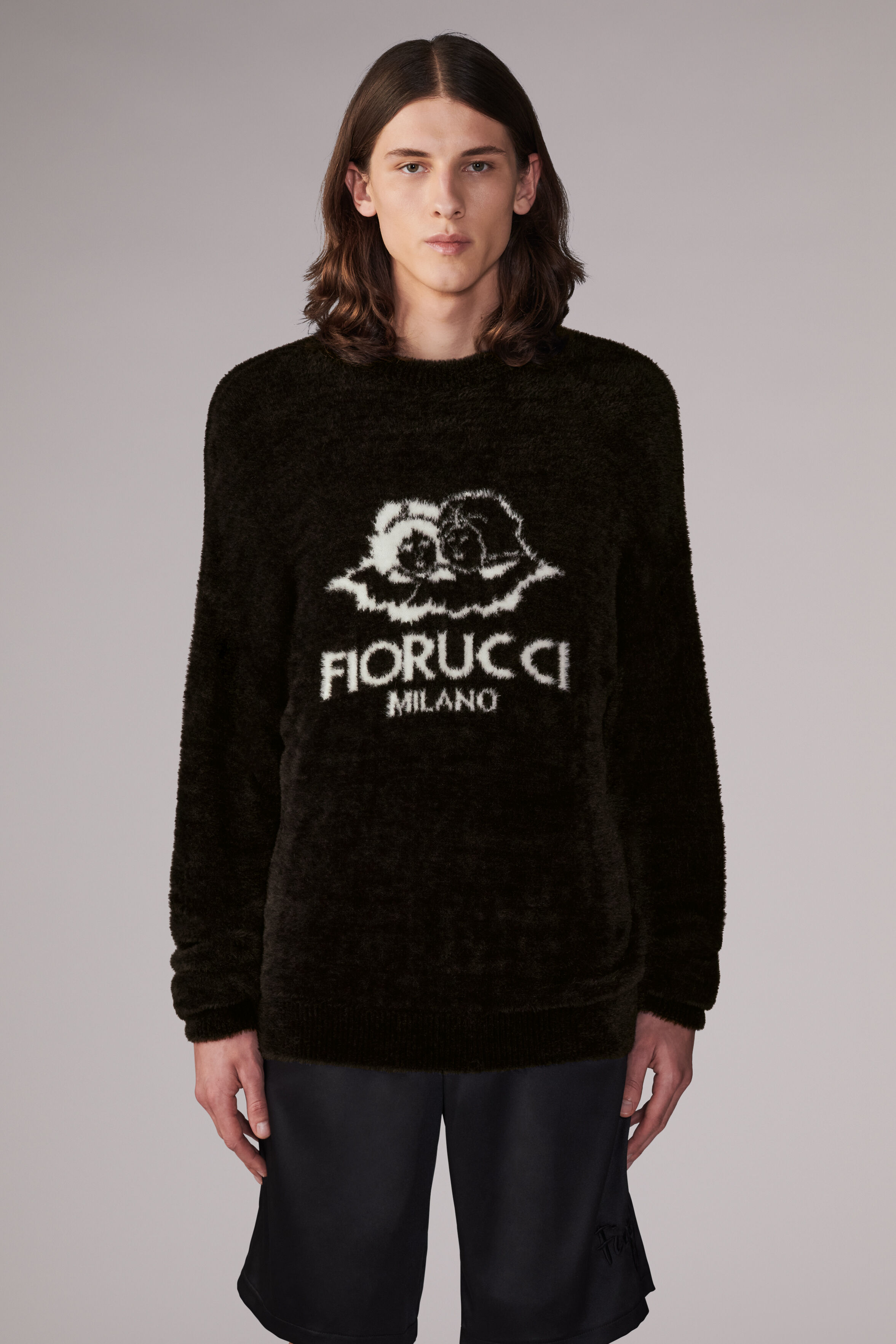 Unisex Milano Angels Knit Jumper Black