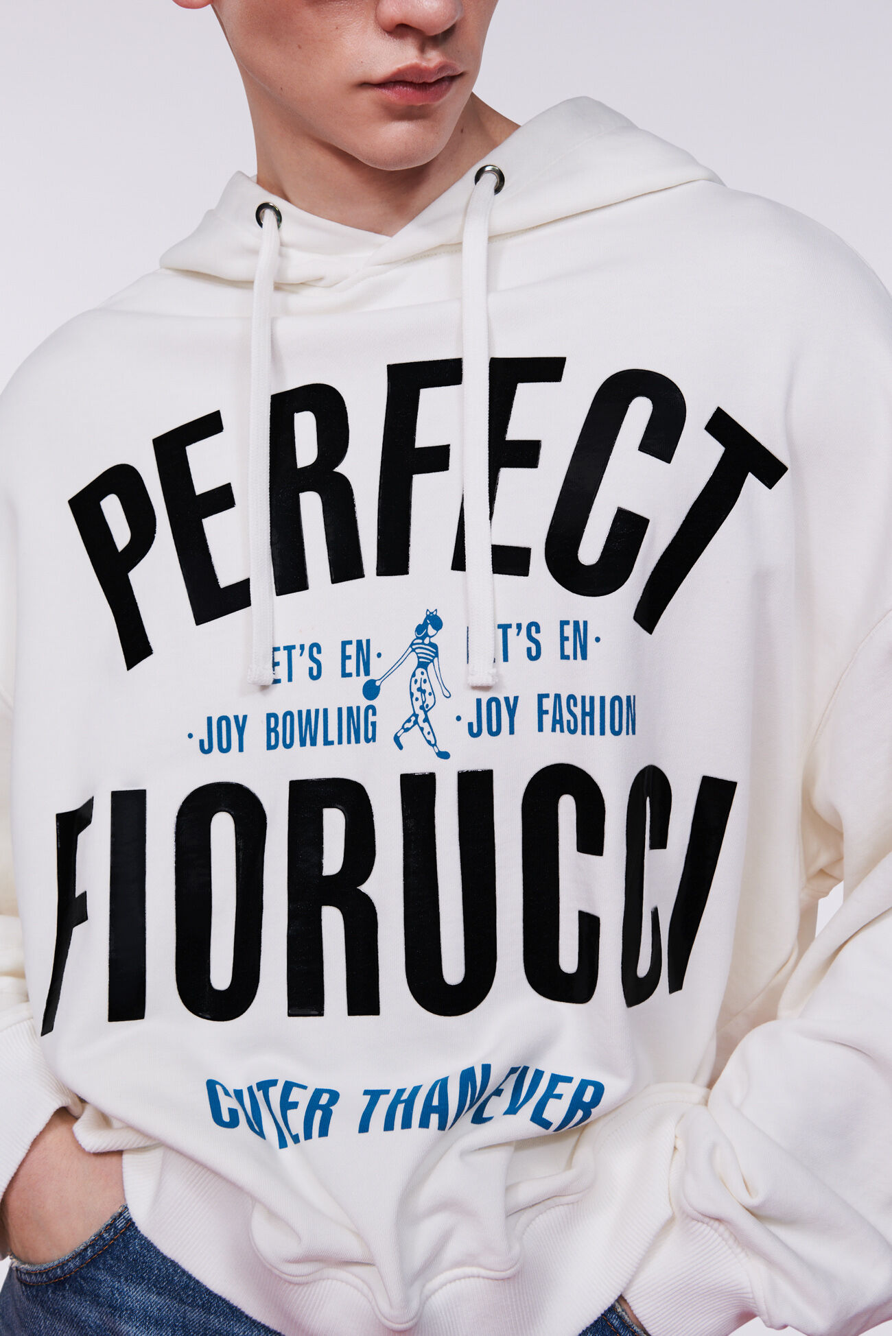 Perfect Fiorucci Hoodie White