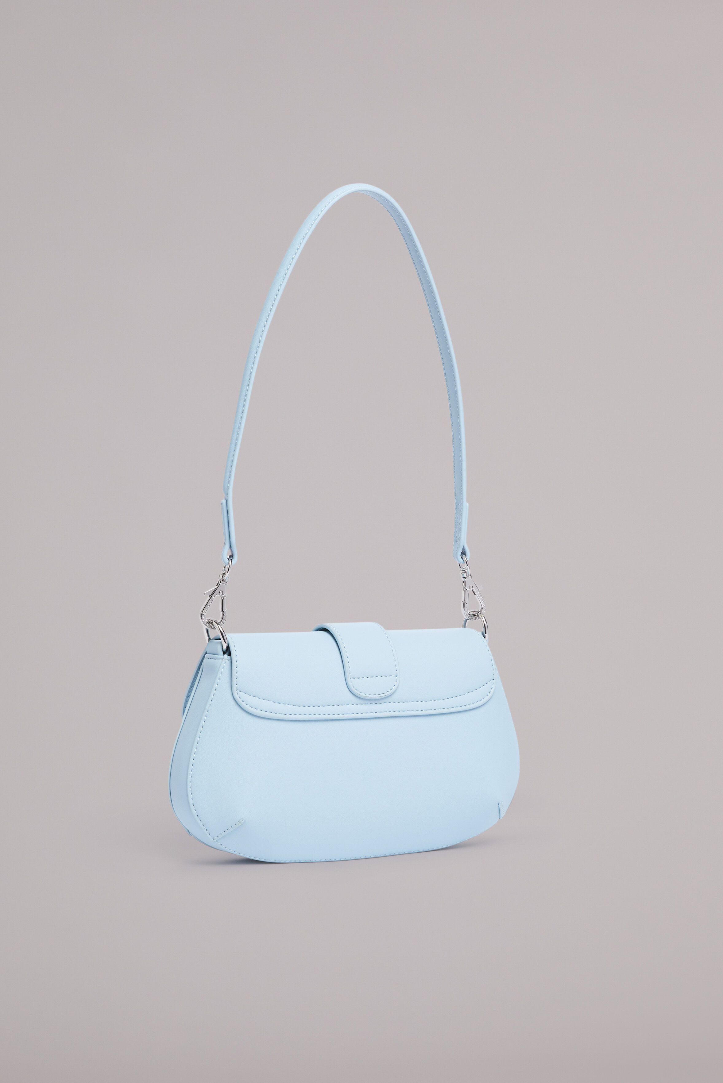 Safety Lock Shoulder Bag Blue